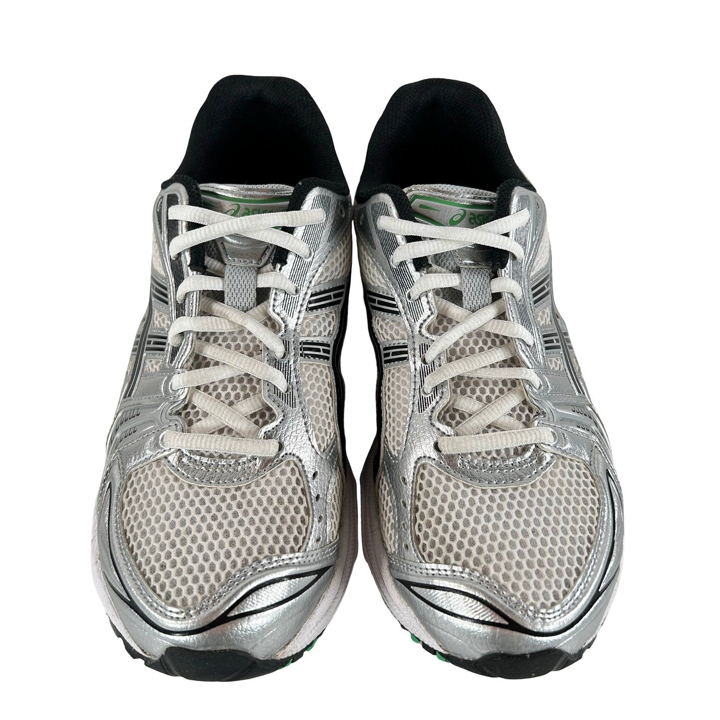 1201A019 110 ASICS Gel-Kayano 14 White Malachite Green [USED] - 8.5 M (Used2)
