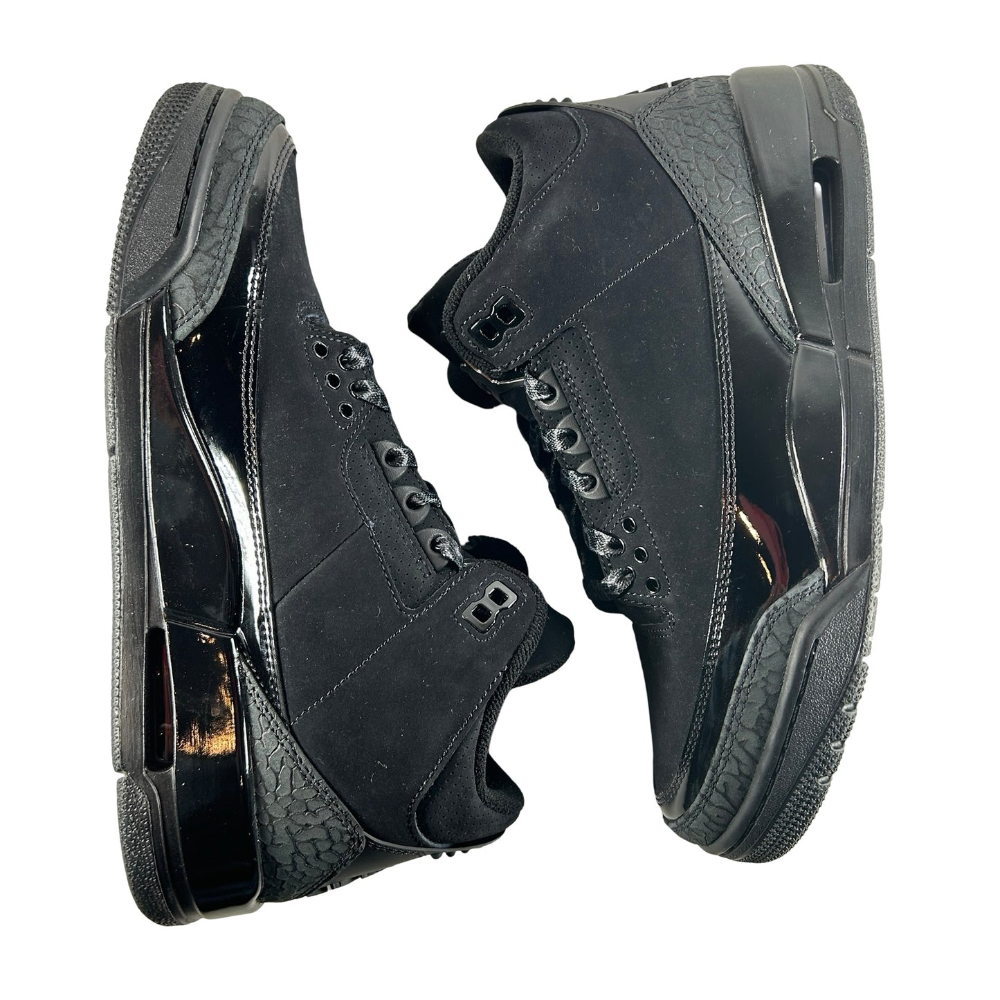 CT8532 001 Jordan 3 Retro Black Cat (2025) [USED] - 7.5 M (VNDS)