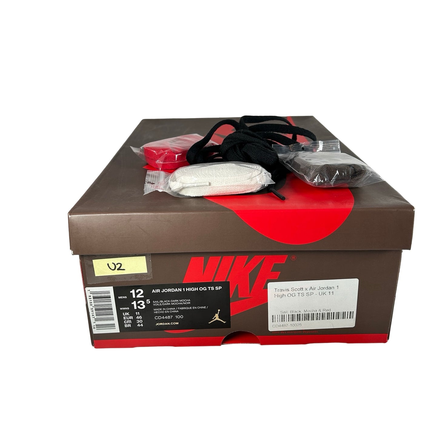 CD4487 100 Jordan 1 Travis Scott Mocha [USED] - 12 M (Used2)