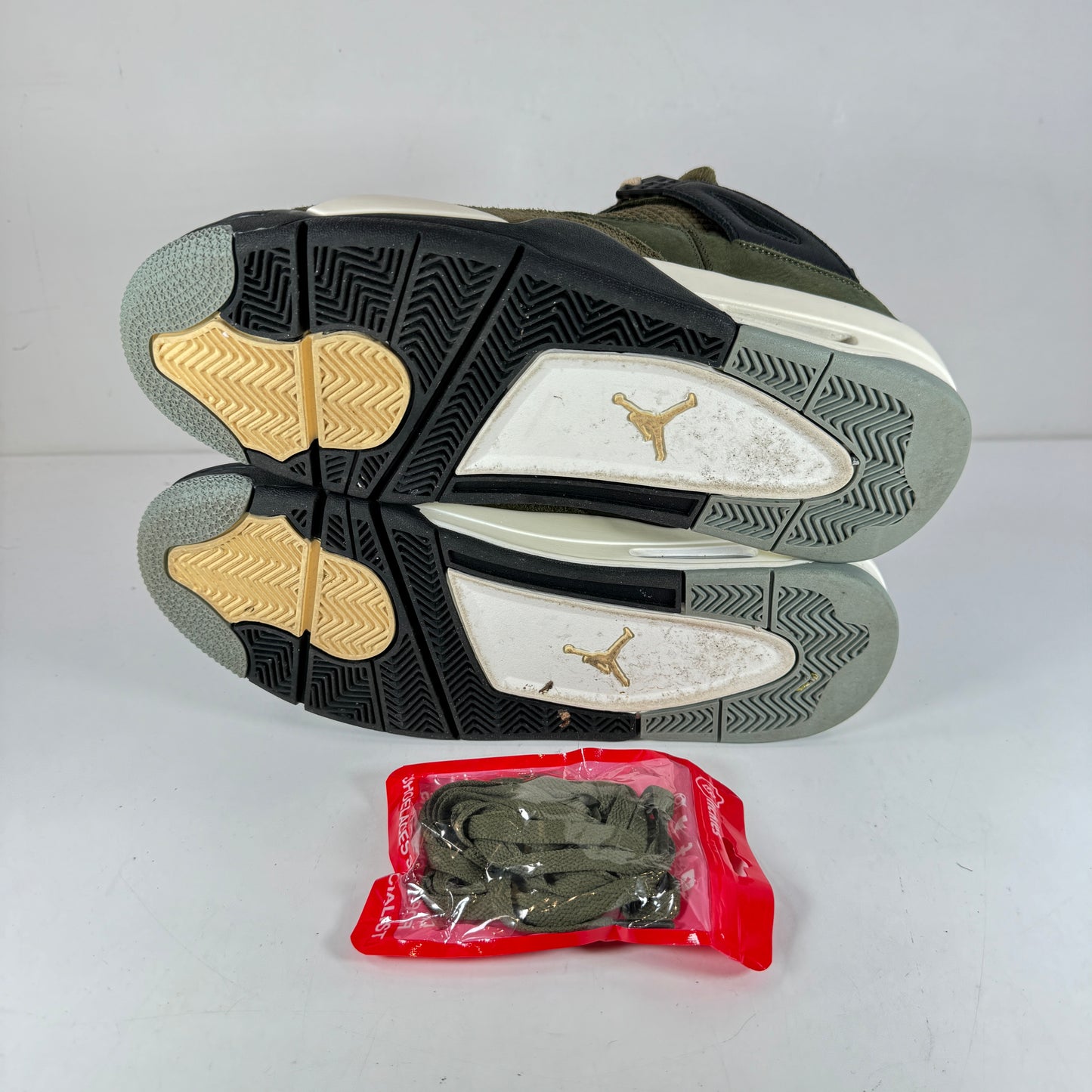 FB9927 200 Air Jordan 4 Craft Medium Olive [USED] - 11 M (Used) (No Box)