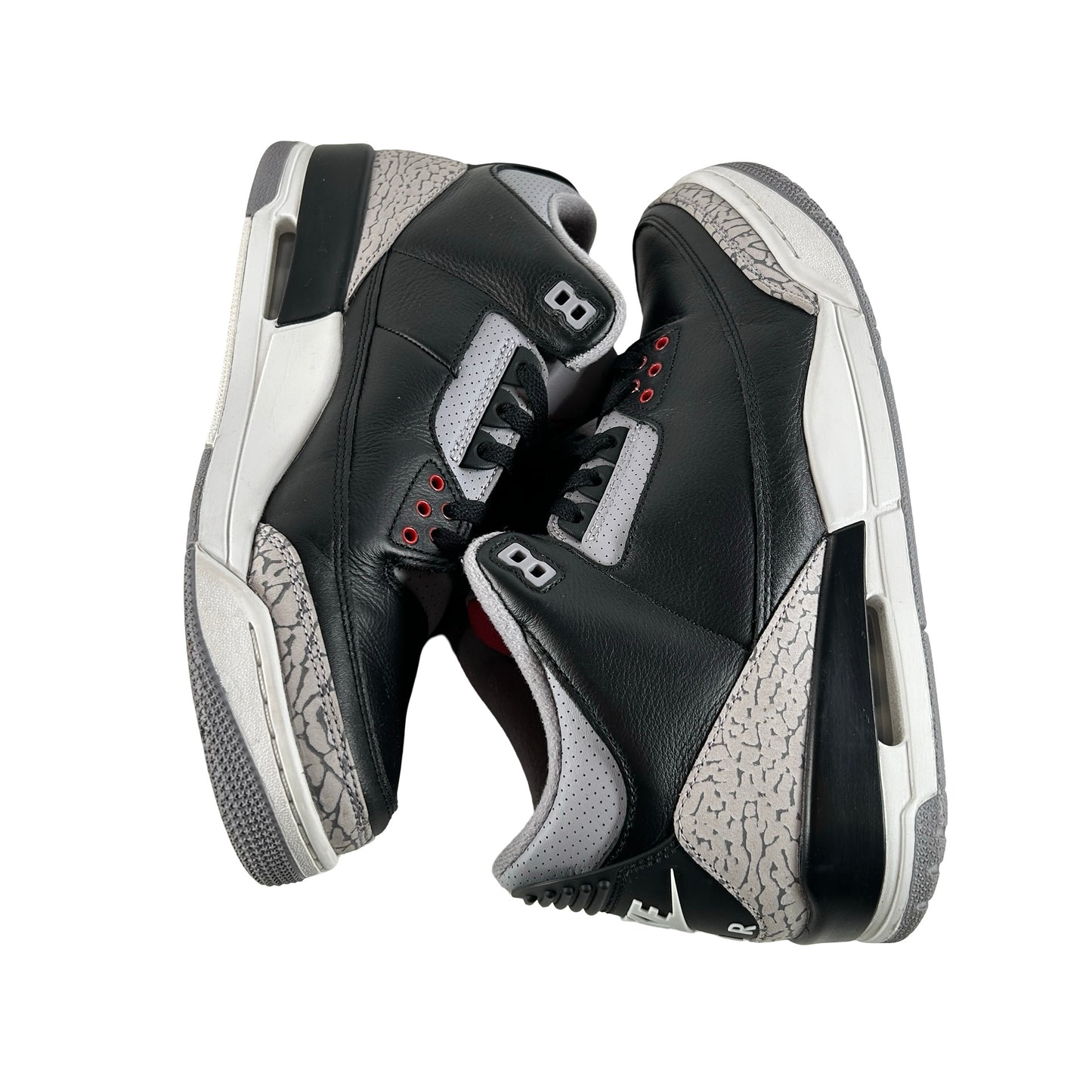 DN3707 010 Jordan 3 Retro OG Black Cement (2024) [USED] - 10.5 M (Used28)