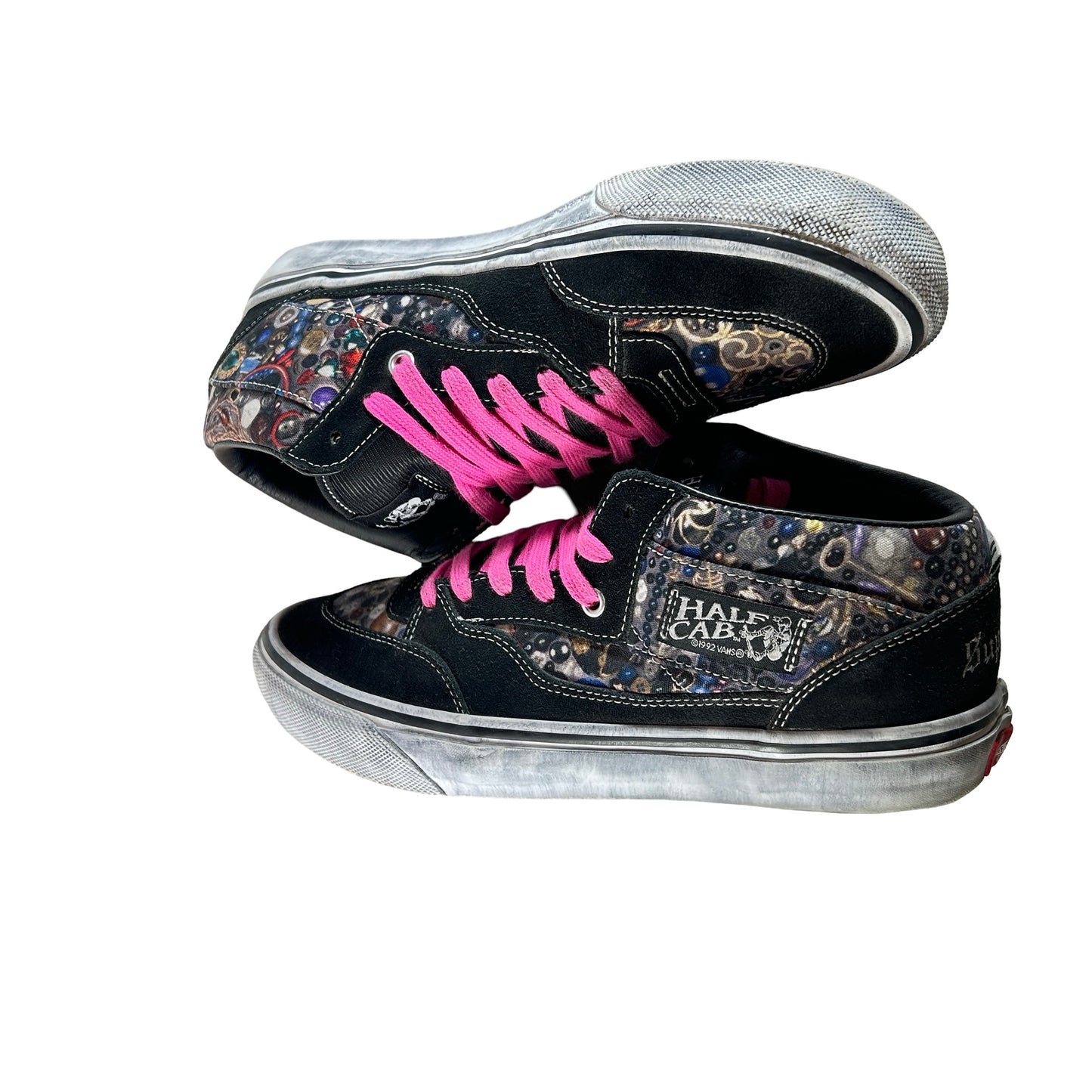 VN00112HBLU Vans Half Cab Supreme x Mike Kelley Black [USED] - 9.5 M (Used)