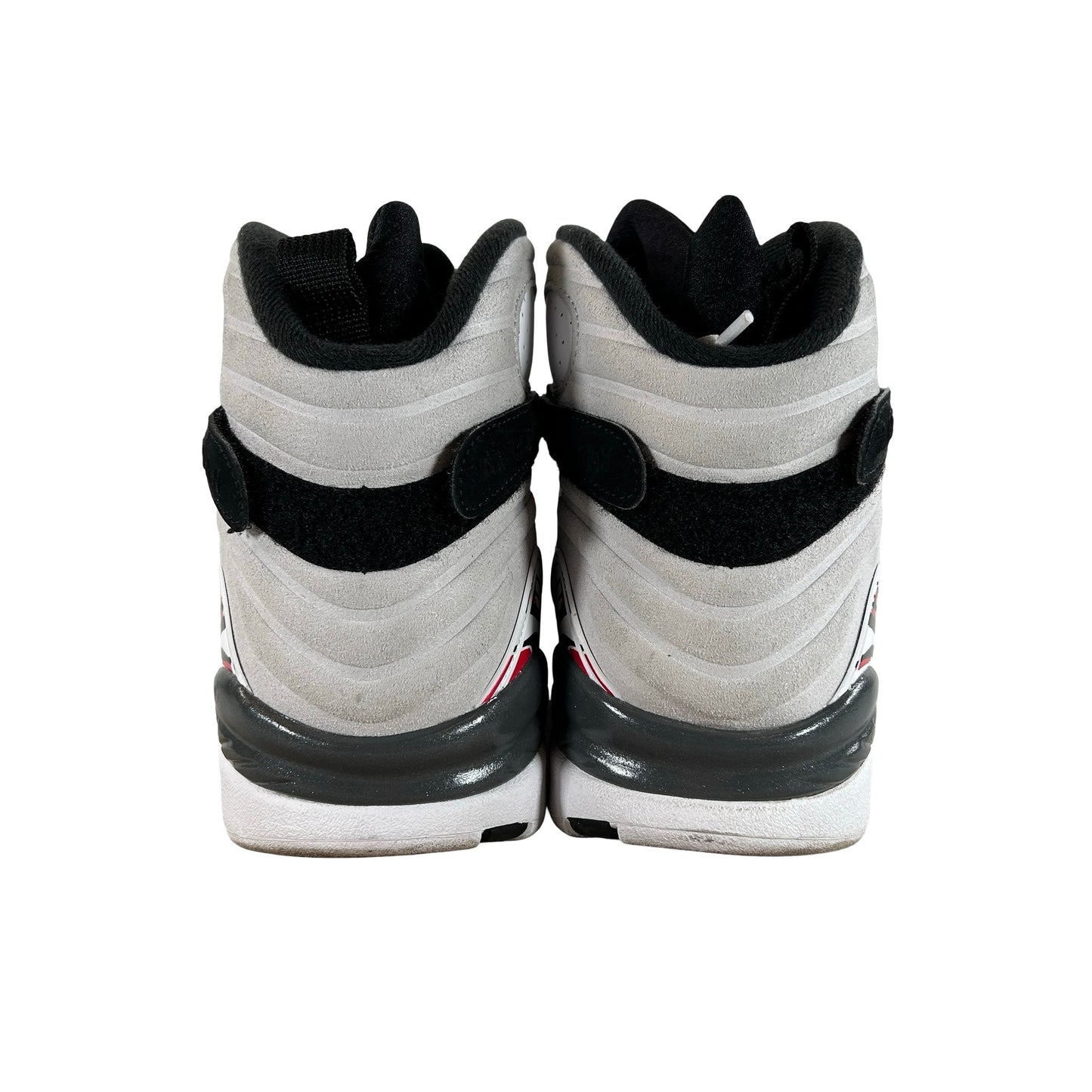 305381 100 Jordan 8 Retro White True Red (2025) [USED] - 11 M (Used) (No Box)
