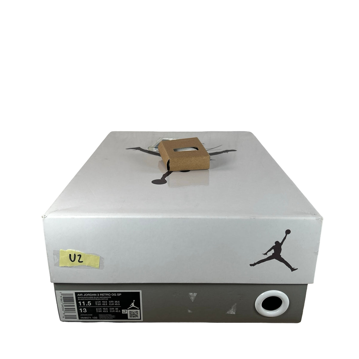 HV8571 100 Jordan 3 Retro OG SP A Ma Maniére Diffused Blue [USED] - 11.5 M (Used2)
