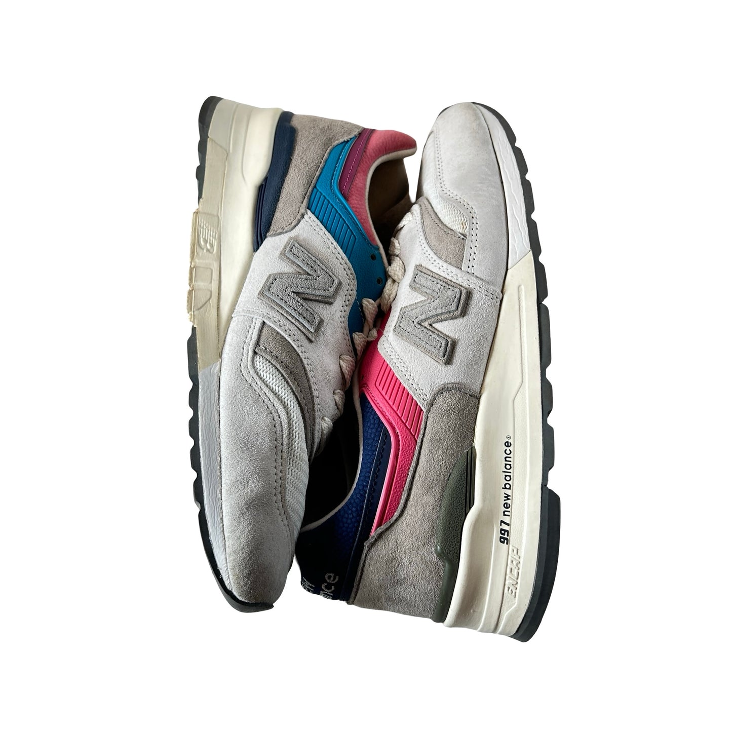 M997ALL New Balance 997 Aime Leon Dore (Yellow Tongue) [USED] - 7.5 M (Used)
