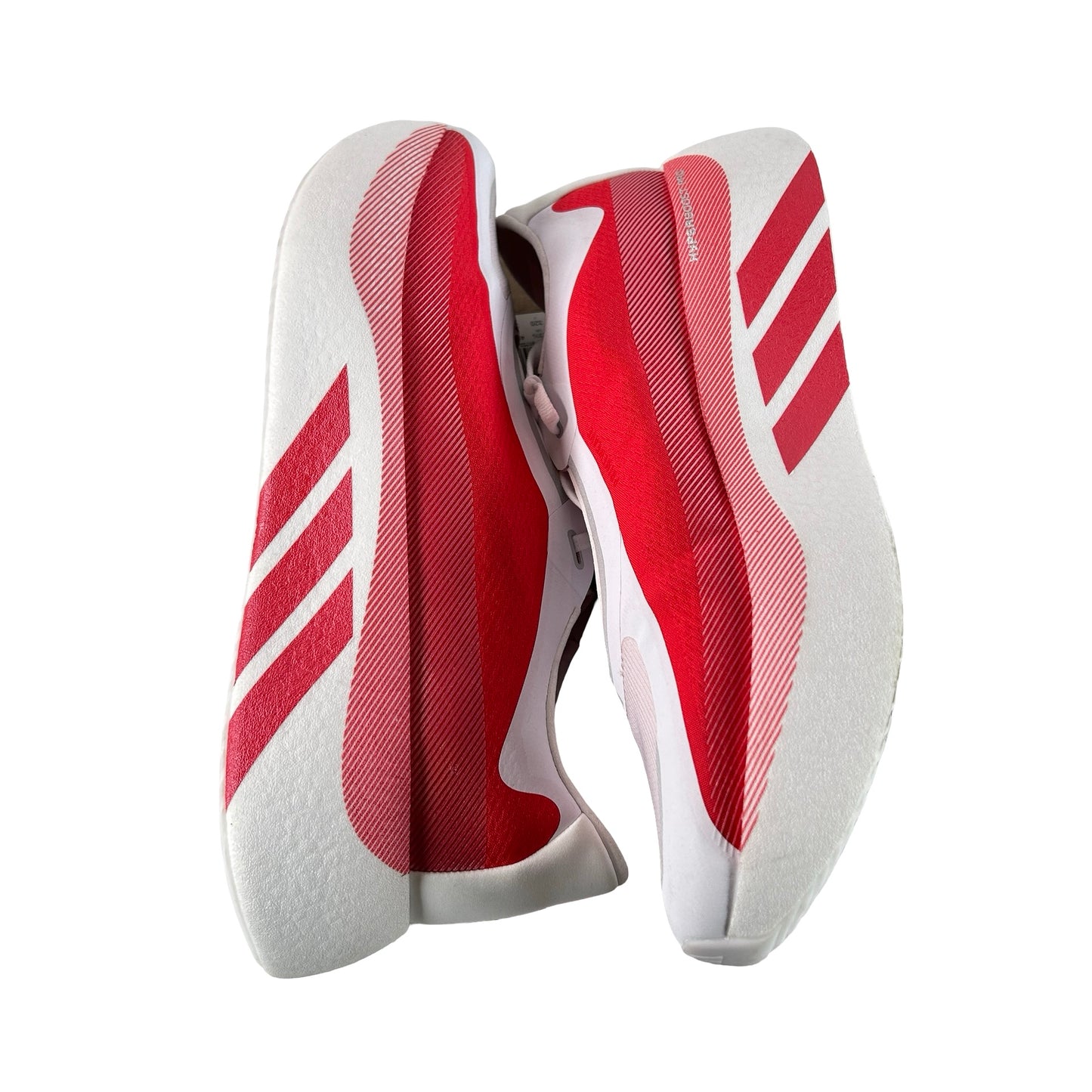 KI1913 adidas Hyper Boost Edge White Pure Ruby [No Box] [Markings on Outsole]