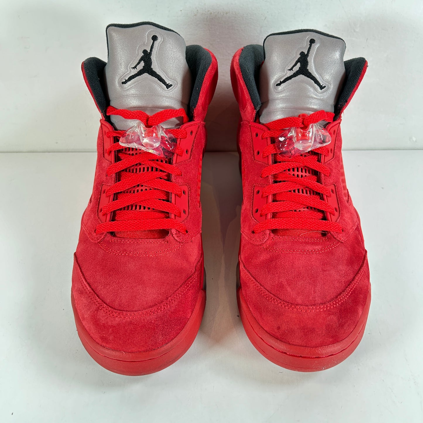 136027 602 Jordan 5 Retro Red Suede [USED] - 10.5 M (VNDS) (Replace Box)