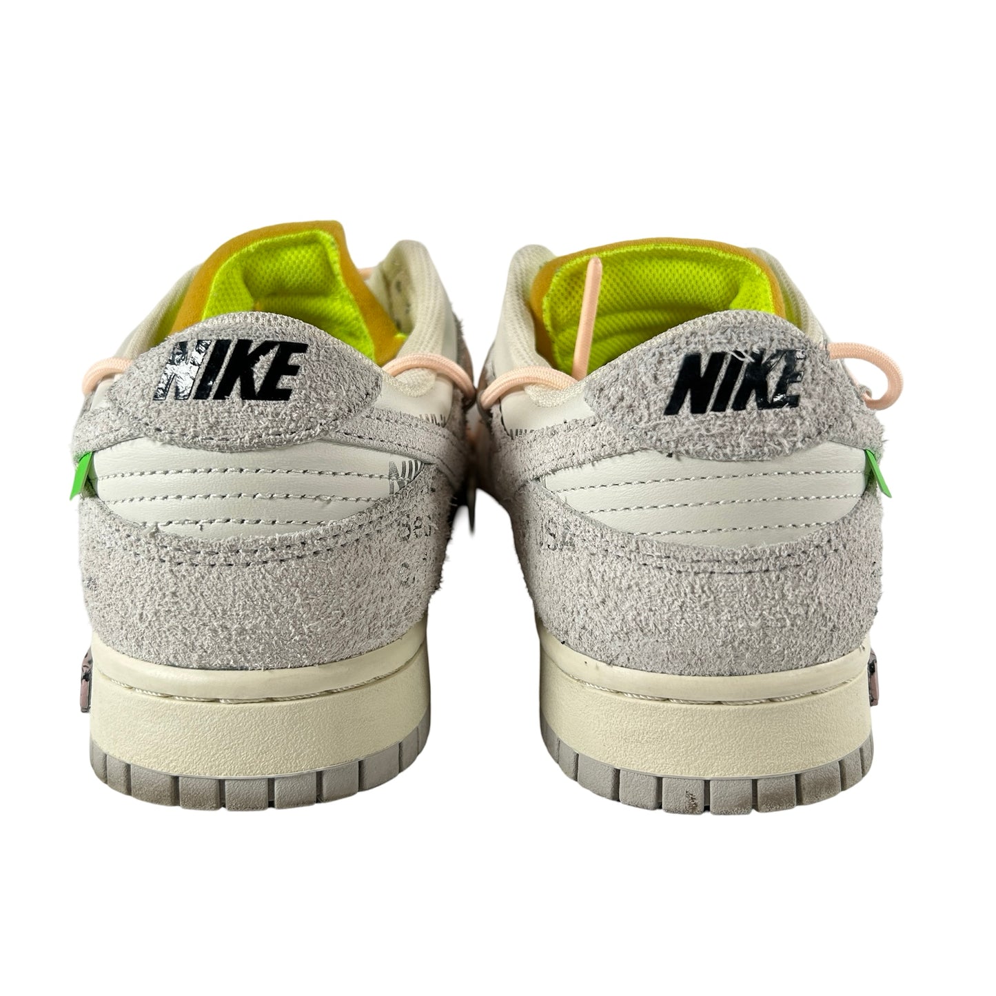 DJ0950 100 Nike Dunk Low Off-White Lot 12 [USED] - 9.5 M (Used)