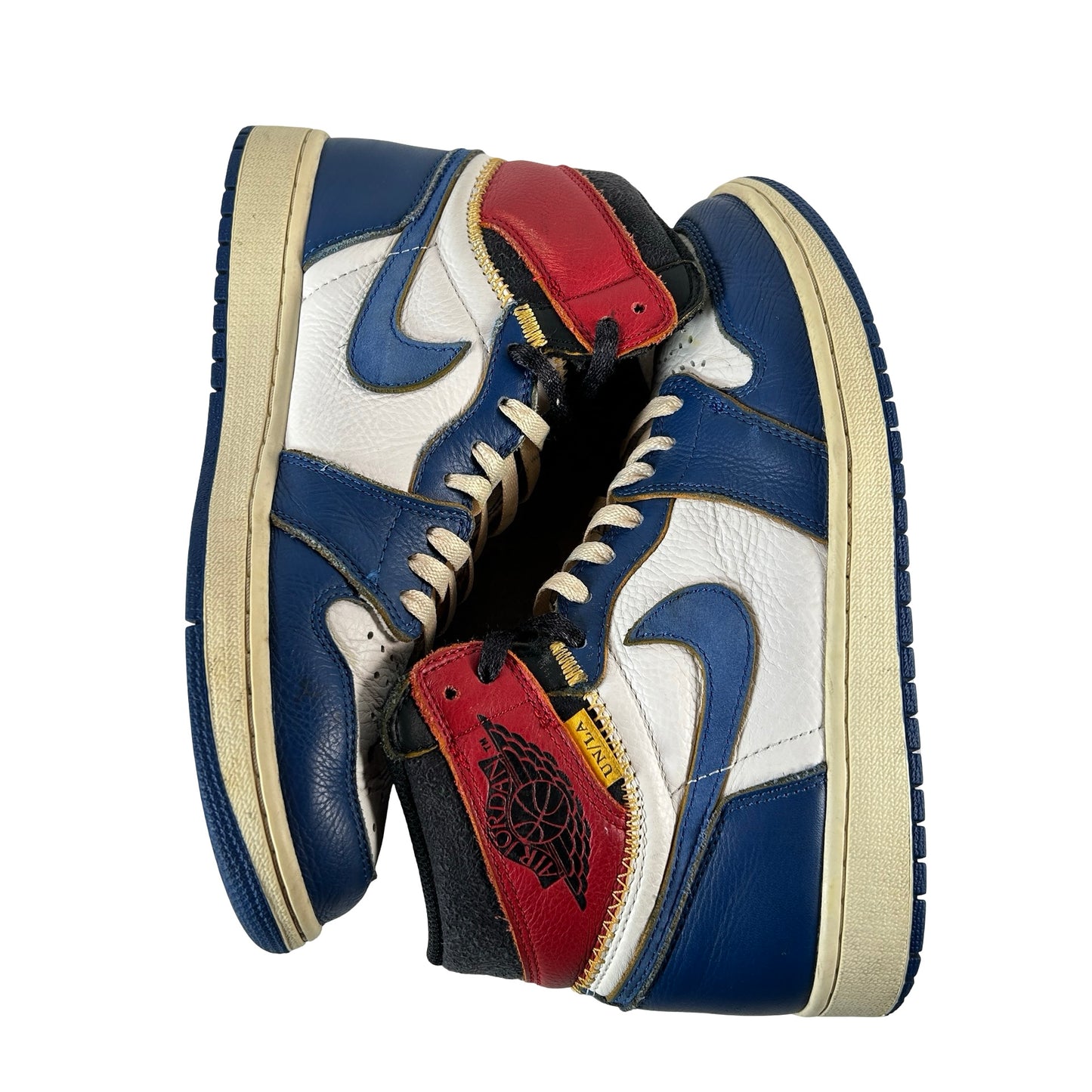 BV1300 146 Jordan 1 Union Storm Blue Toe [USED] - 9 M (Used2)