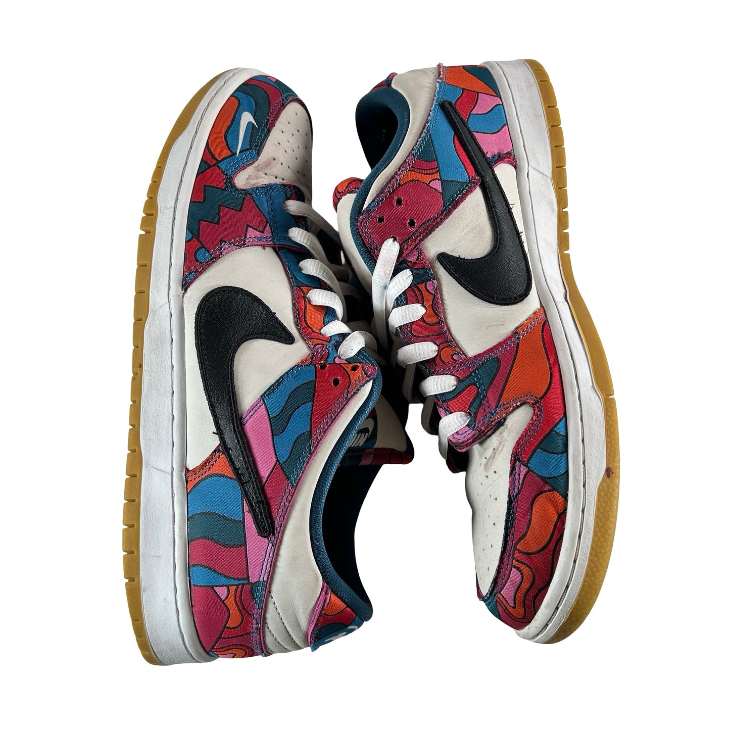 DH7695 600 Nike SB Dunk Low Pro Parra Abstract Art (2021) [USED] - 13 M (Used)