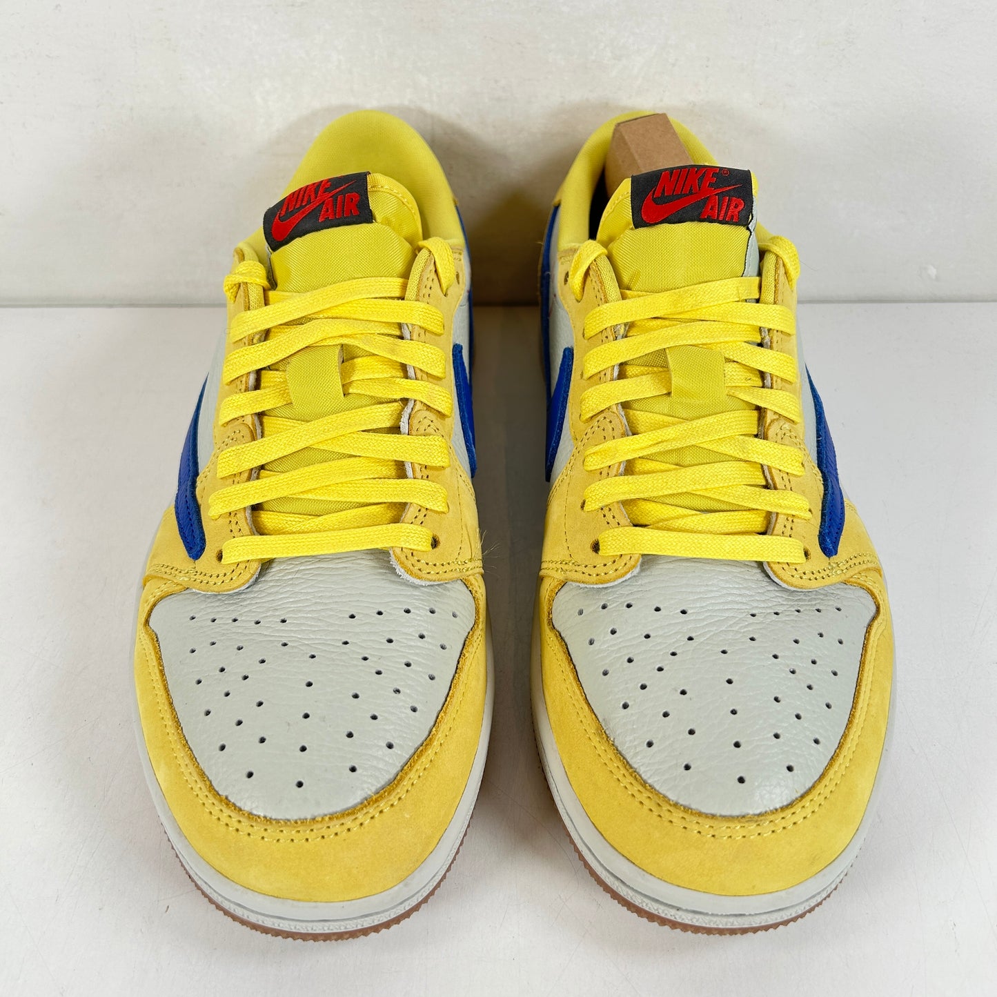 DZ4137 700 Jordan 1 Retro Low OG SP Travis Scott Canary (Women's) [USED] - 9.5 W (Used)