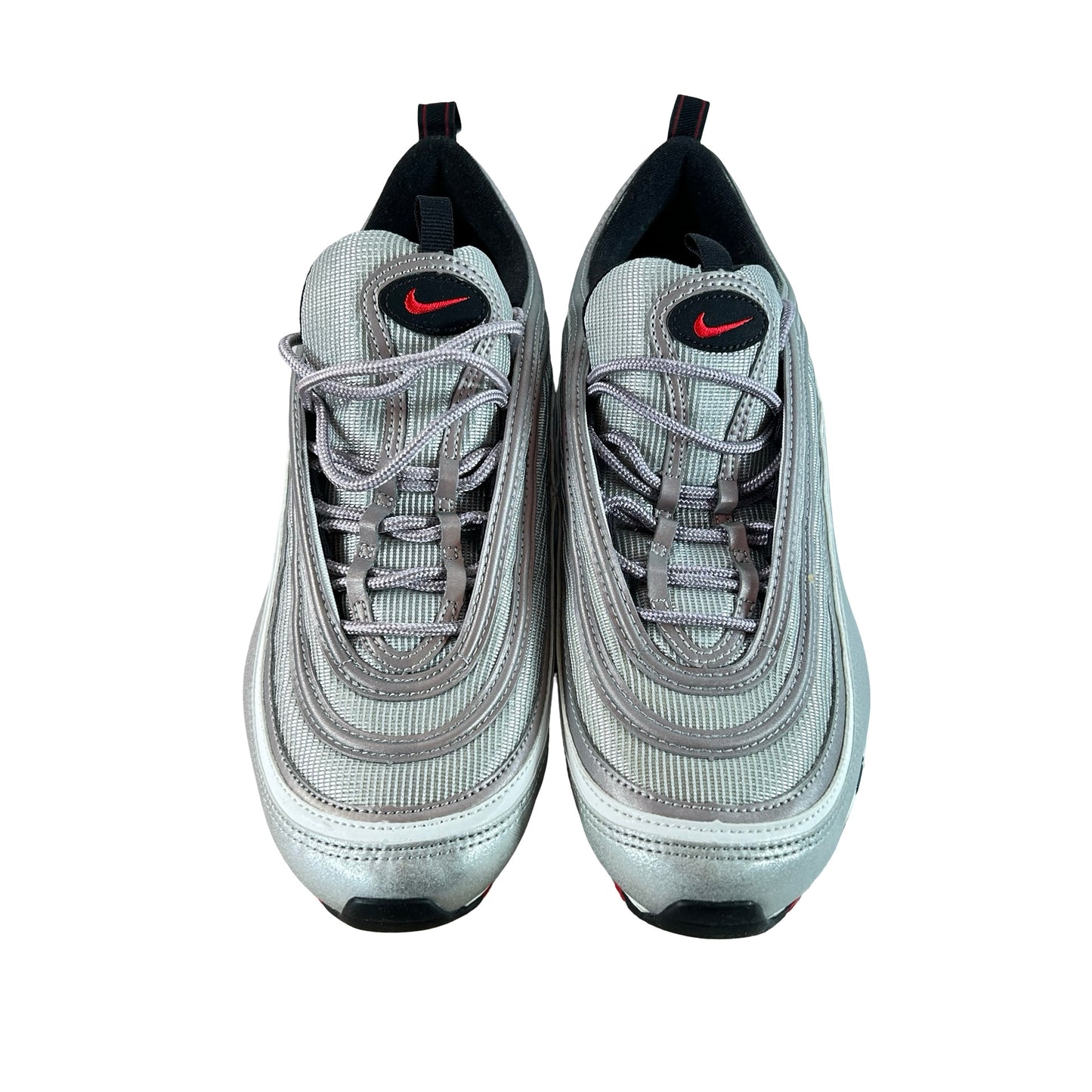 884421 001 Nike Air Max 97 Silver Bullet (2016/2017) - 11.5 M (Yellowing)
