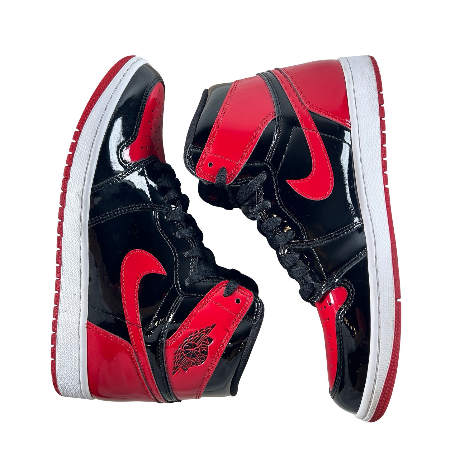 555088 063 Jordan 1 Retro High OG Patent Bred [USED] - 10.5 M (Used6)