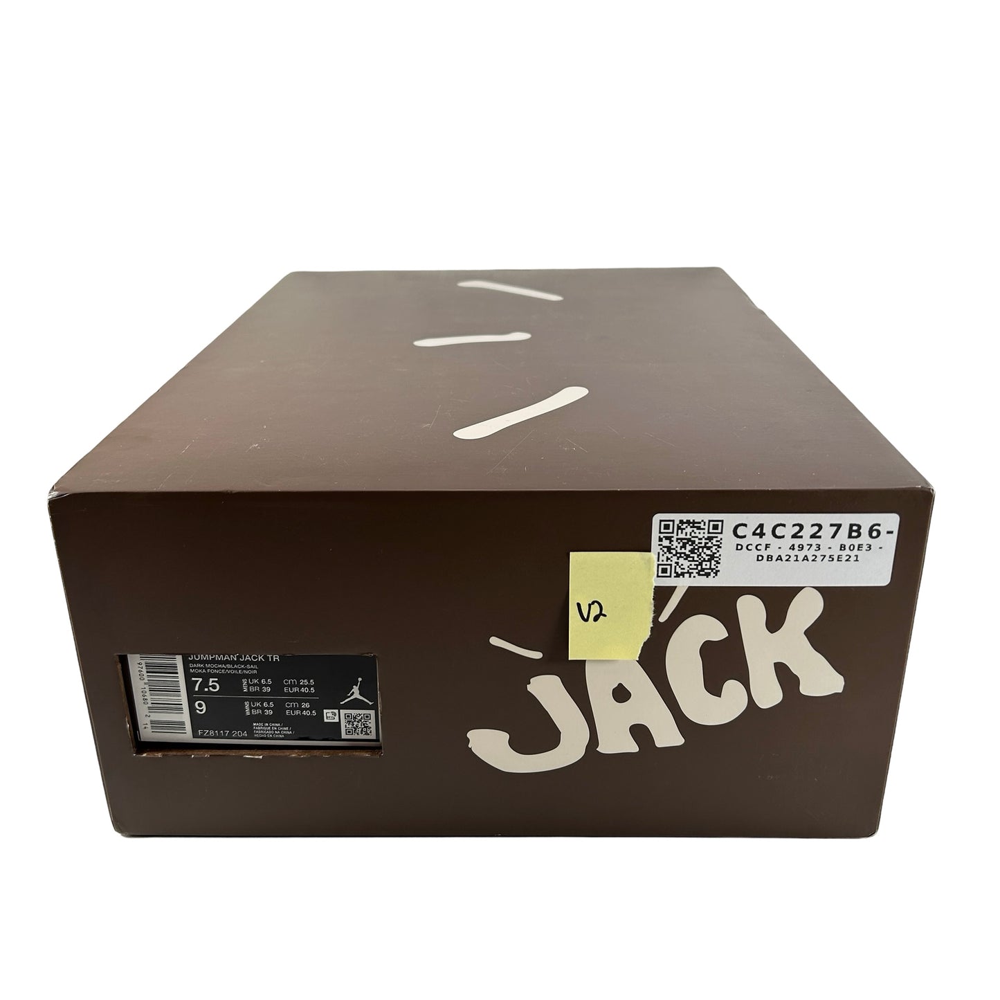 FZ8117 204 Jordan Jumpman Jack TR Travis Scott Dark Mocha [USED] - 7.5 M (Used2)