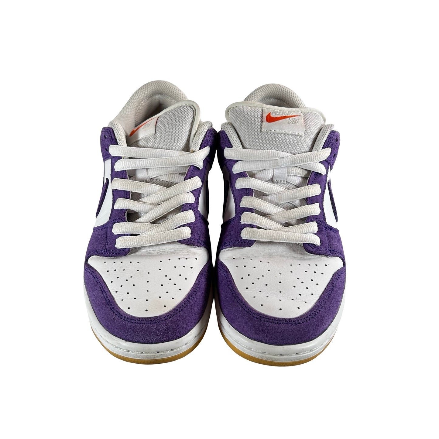 DV5464 500 Nike SB Dunk Low Pro ISO Orange Label Court Purple [USED] - 9 M (Used)