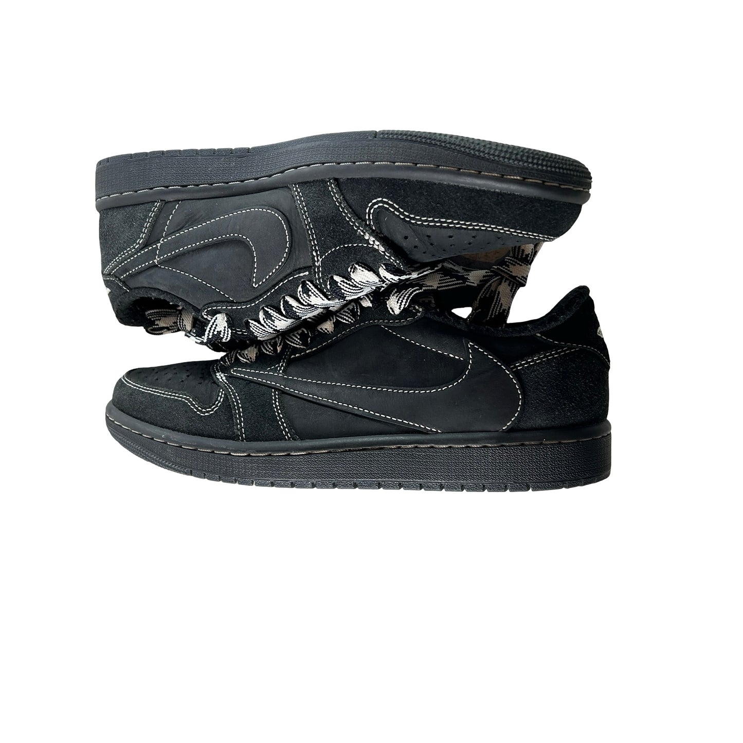 DM7866 001 Jordan 1 Retro Low OG Travis Scott Black Phantom [USED] - 8 M (Used9)