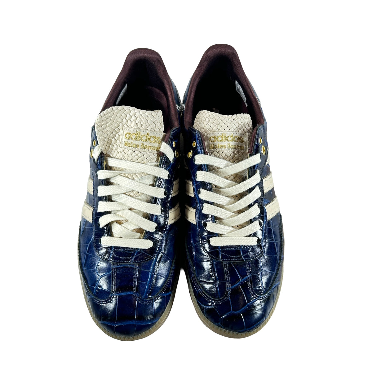 JH9825 adidas Samba Wales Bonner Navy Croc [USED] - 9.5 M (Used)