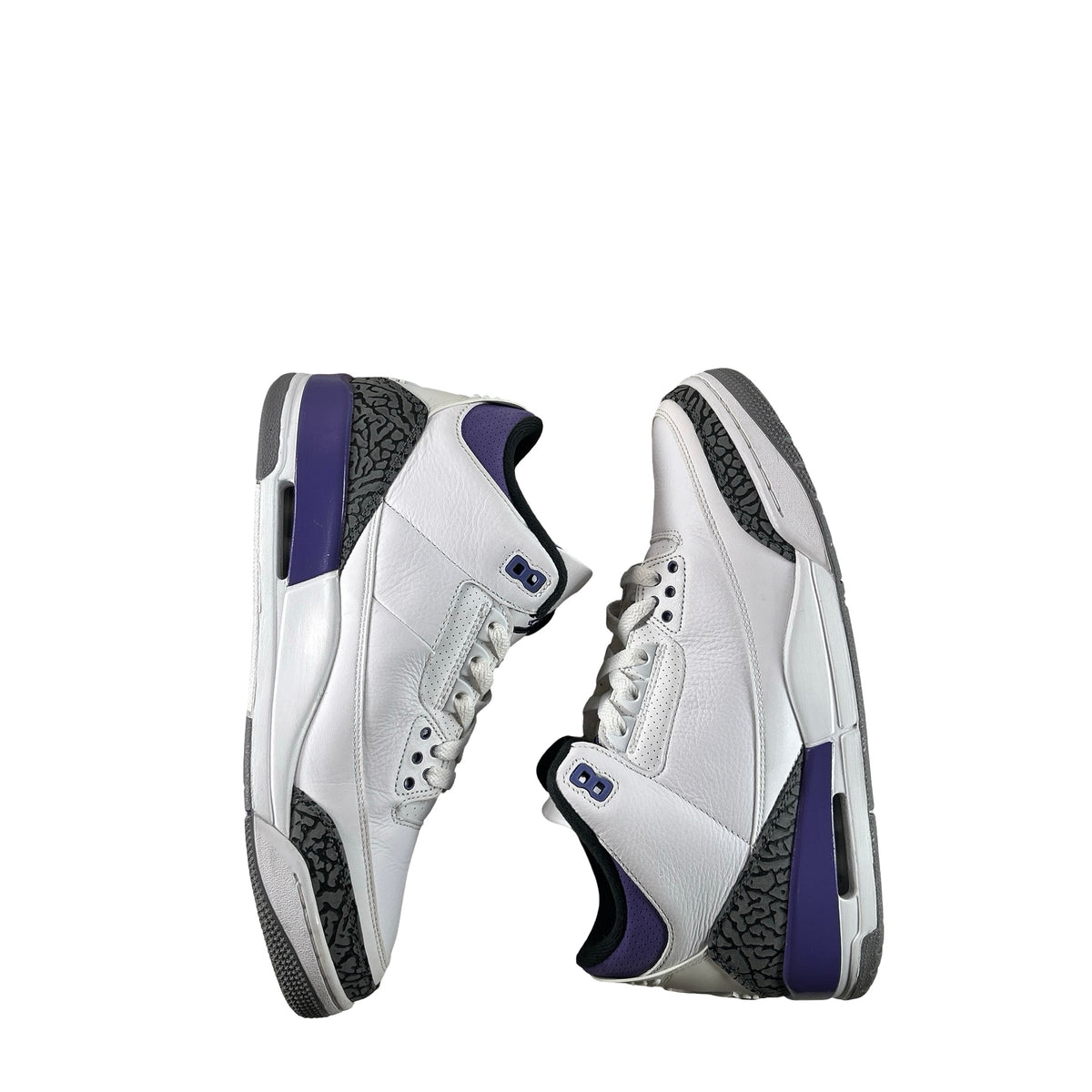 CT8532 105 Jordan 3 Retro Dark Iris [USED] - 10.5 M (Used3)