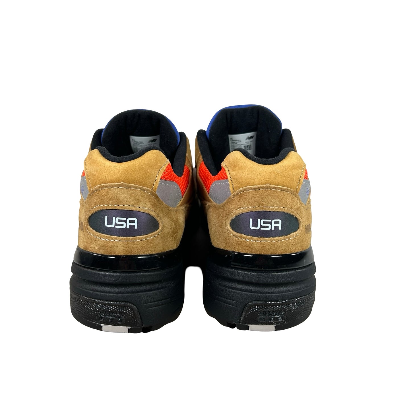 U992AB1 New Balance 992 MiUSA Action Bronson Tiger Eye [USED] - 10 M (Used) (No Box)