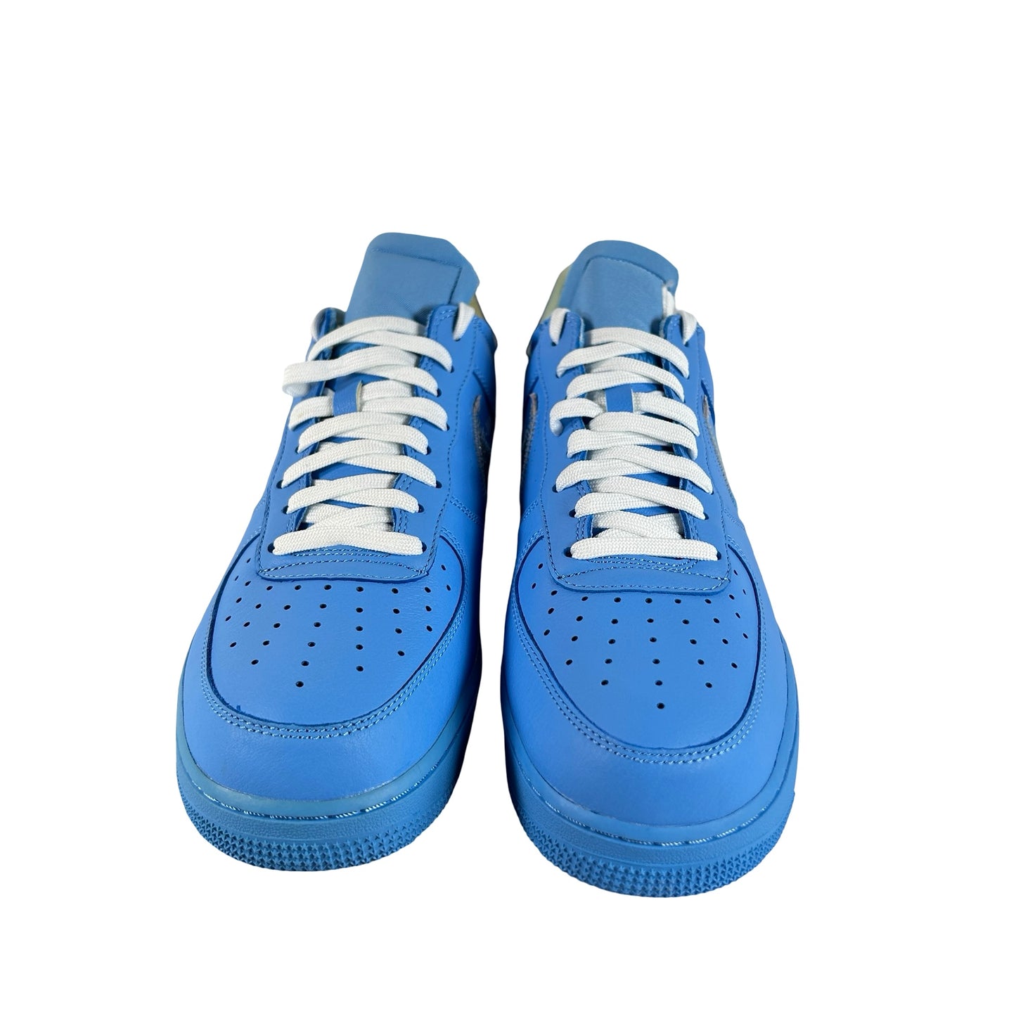 CI1173 400 Nike Air Force 1 Low Off-White MCA University Blue [CONDITIONAL] - 10 M (Yellowing) (Missing Zip Tie) (Damaged Box)
