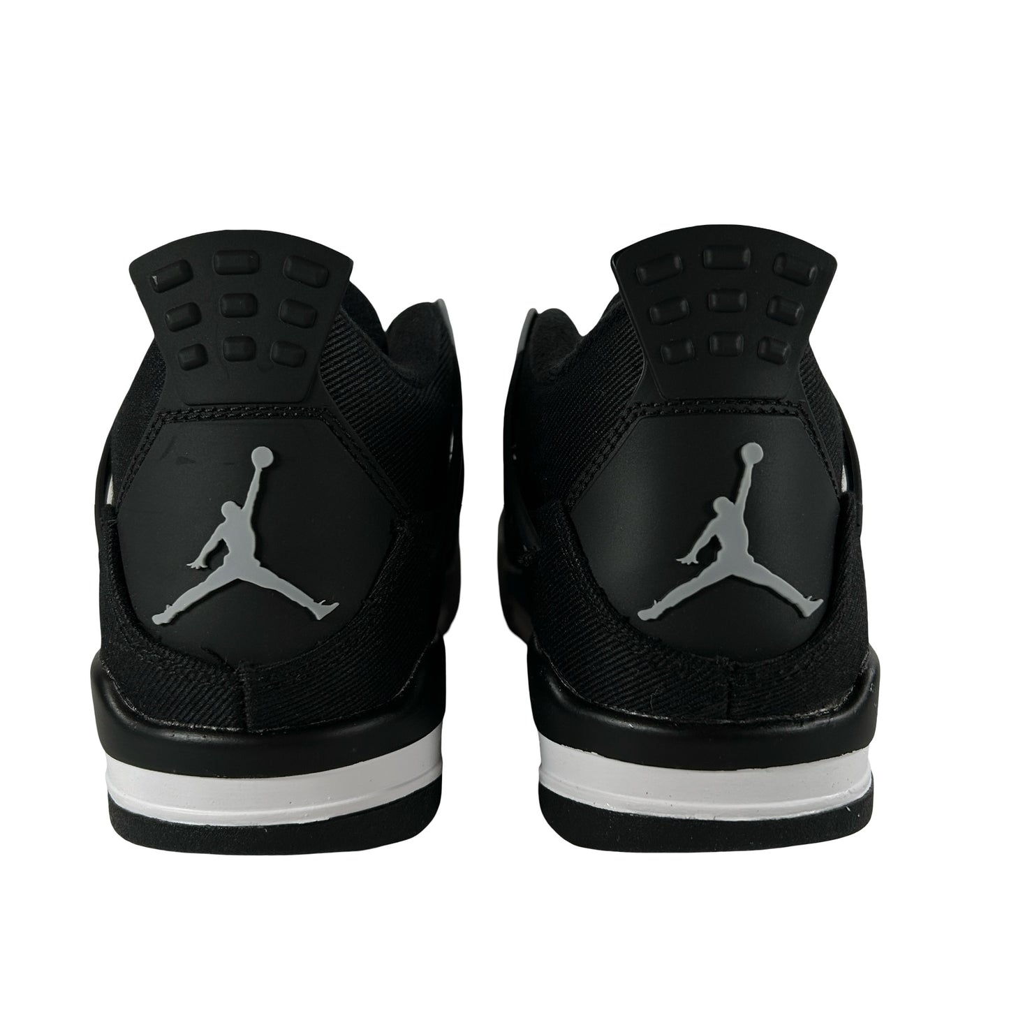 DV0553 006 Jordan 4 Retro Black Canvas (GS) [CONDITIONAL] - 7 Y (Glue Stains)