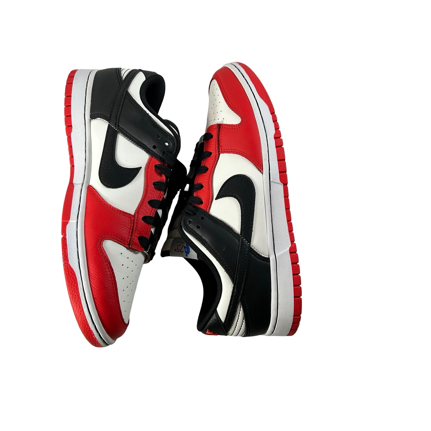 DD3363 100 Nike Dunk Low EMB NBA 75th Anniversary Chicago [USED] - 10 M (Used)