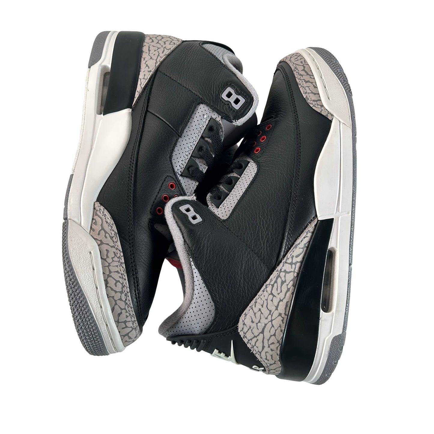 DN3707 010 Jordan 3 Retro Black Cement Reimagined (2024) [USED] - 9 M (Used7) (No Box7)