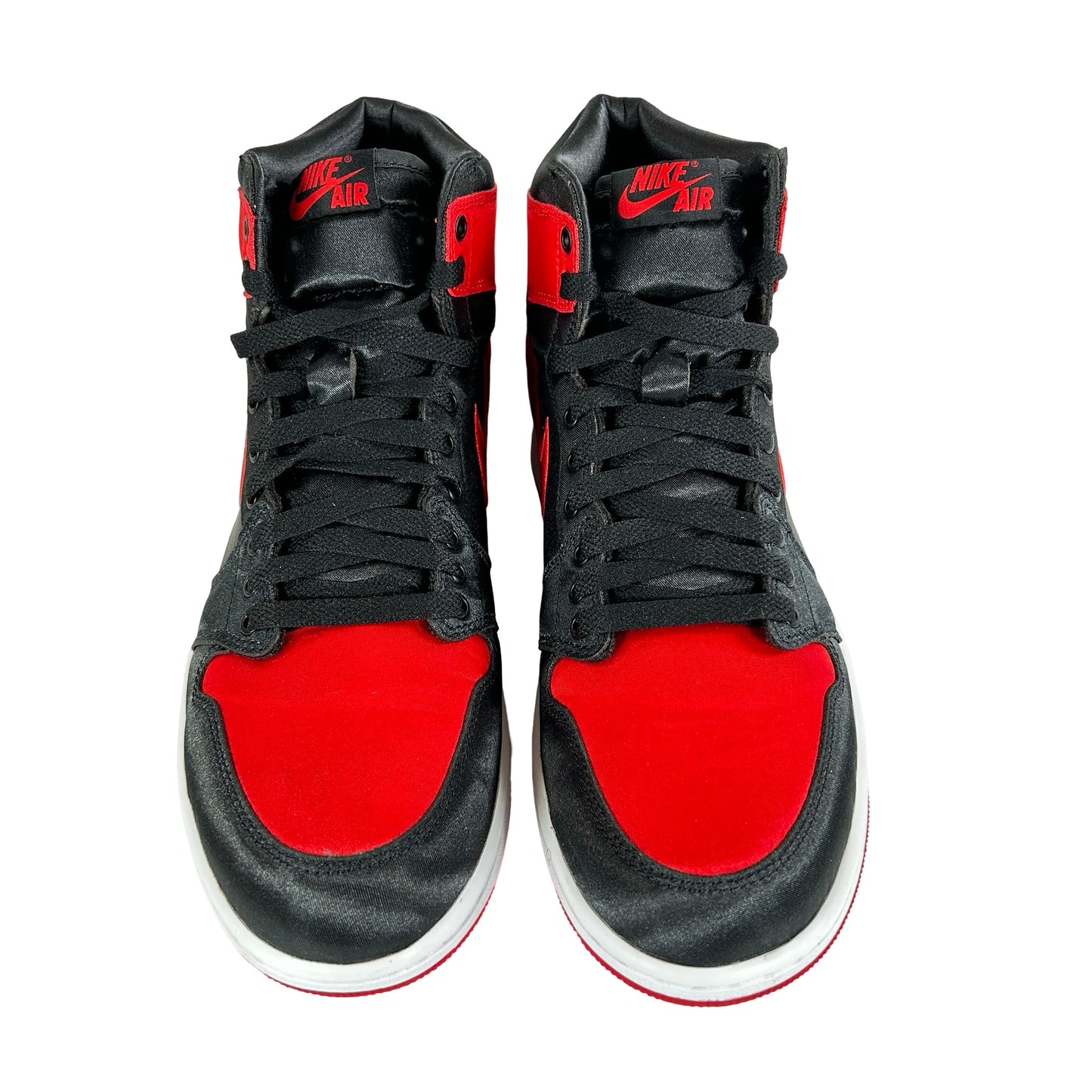 FD4810 061 Jordan 1 Retro High OG Satin Bred (Women's) [USED] - 11 W (Used3)