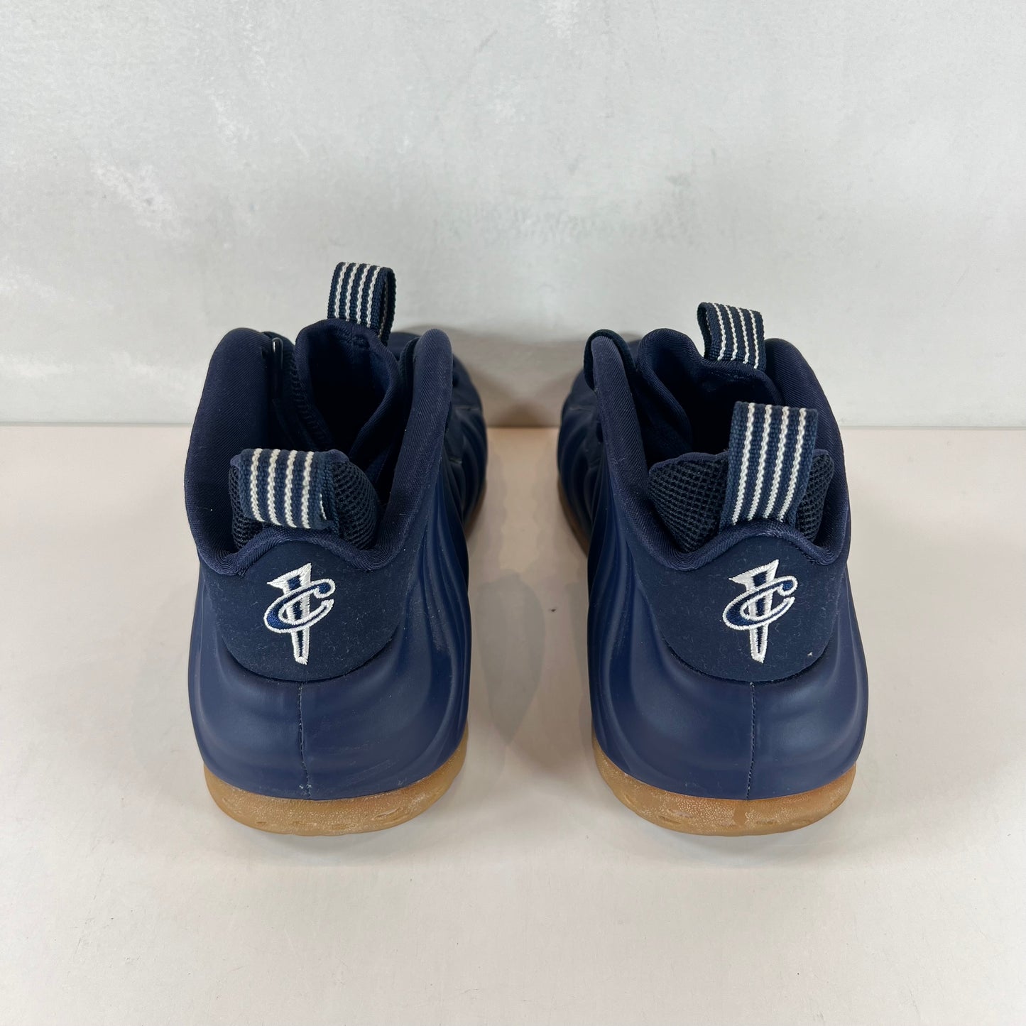 314996 405 Nike Air Foamposite One Navy Gum [USED] - 9.5 M (Used) (Replace Box)