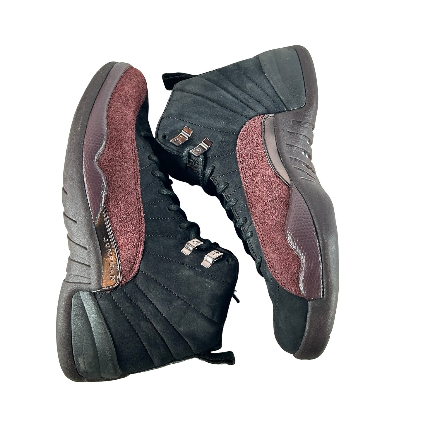 DV6989 001 Jordan 12 Retro SP A Ma Maniére Black (Women's) [USED] - 11 W (Used4)