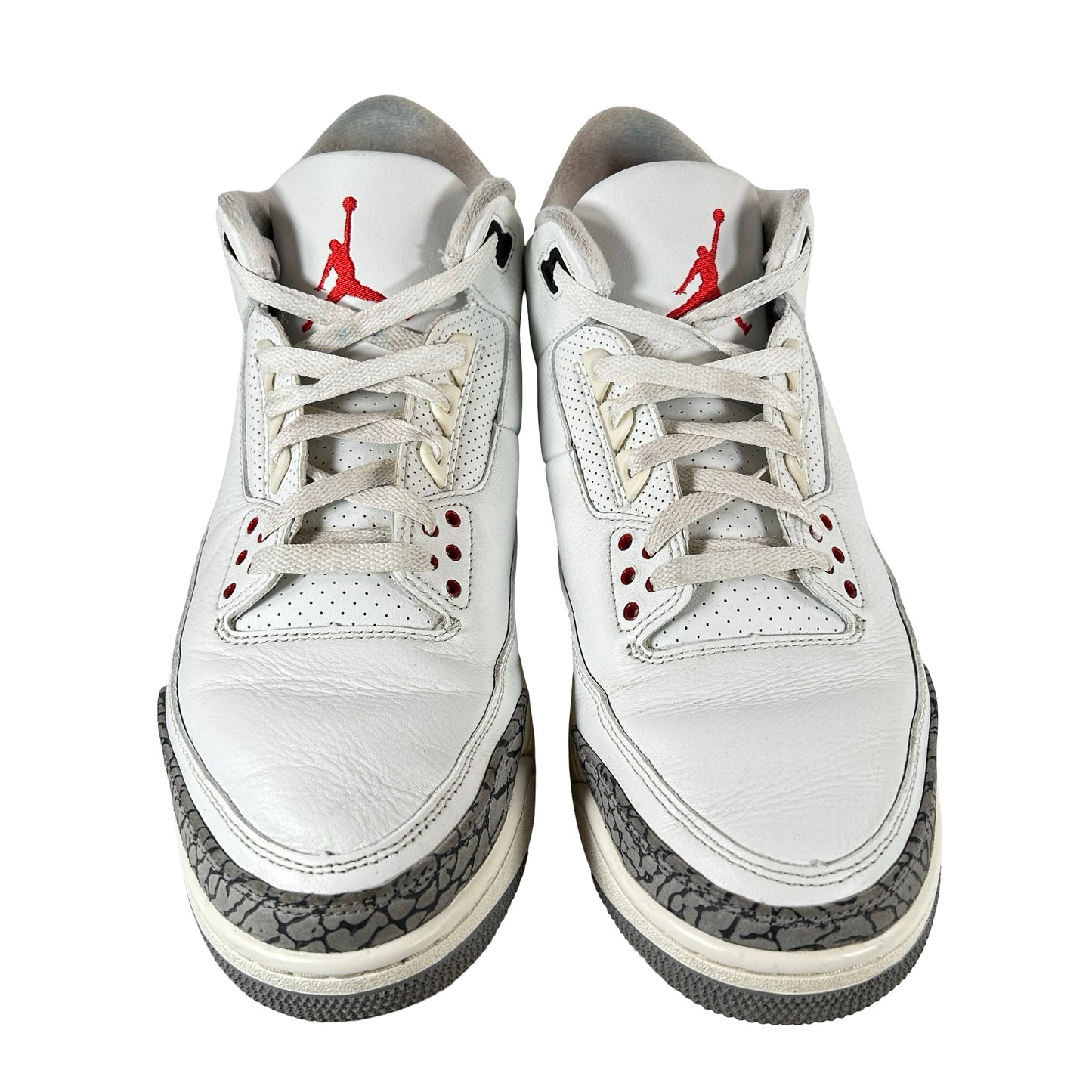 DN3707 100 Jordan 3 Retro White Cement Reimagined [USED] - 12 M (Used8)