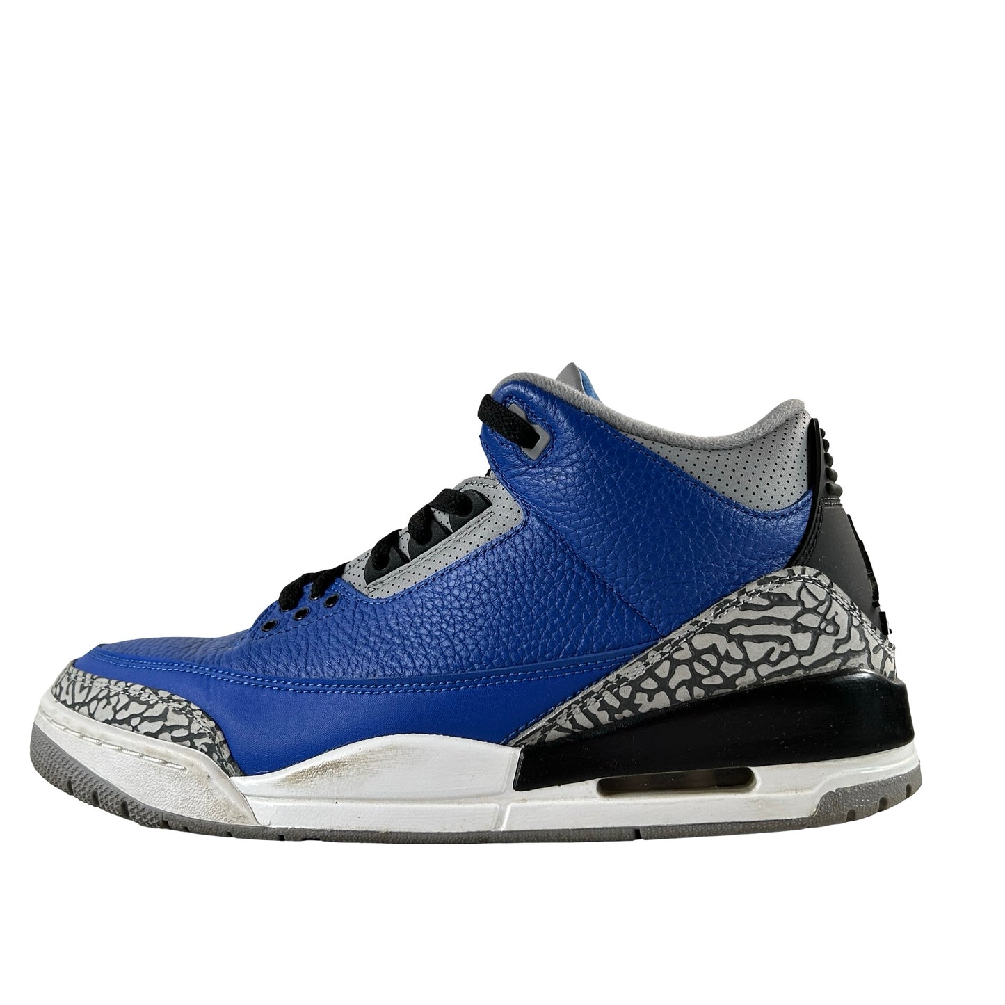 CT8532 400 Jordan 3 Retro Varsity Royal Cement [USED] - 10.5 M (Used)
