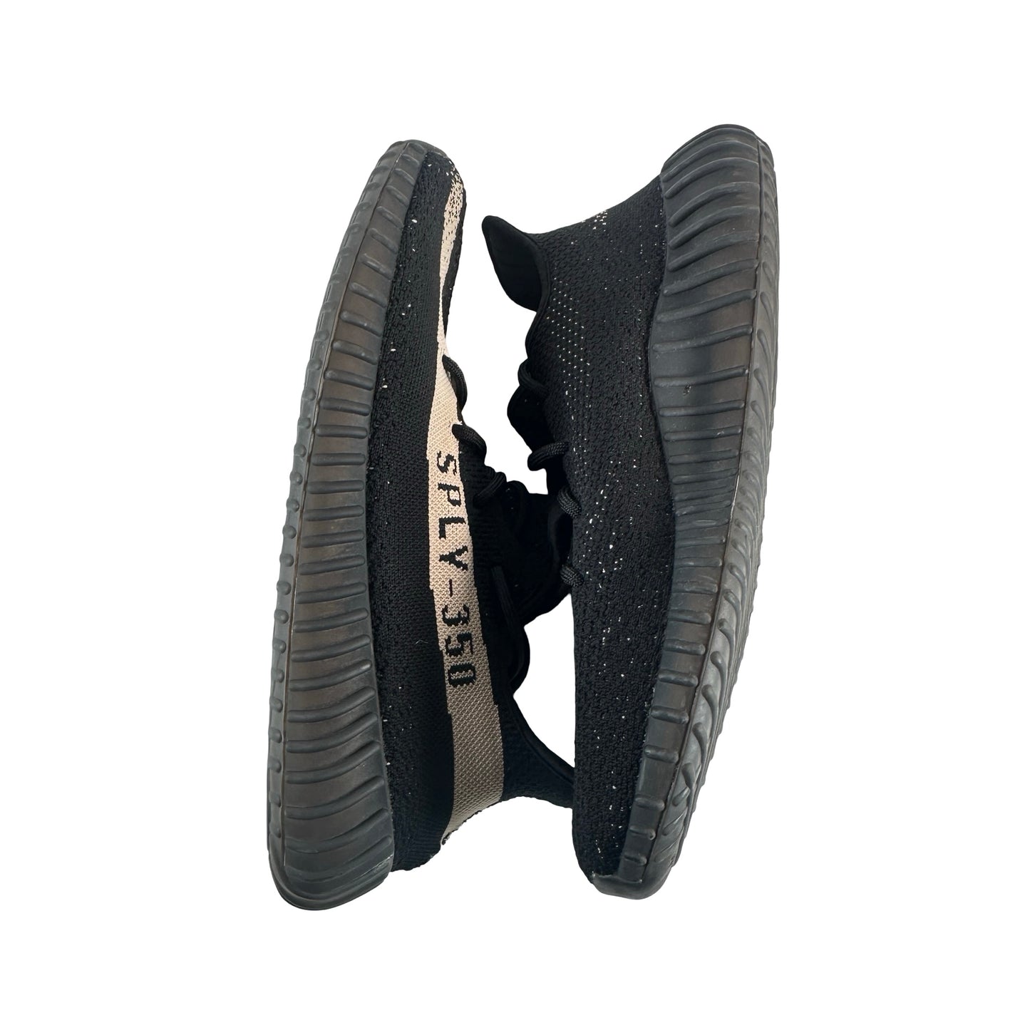 BY1604 adidas Yeezy Boost 350 V2 Core Black White [USED] - 11 M (Used5)