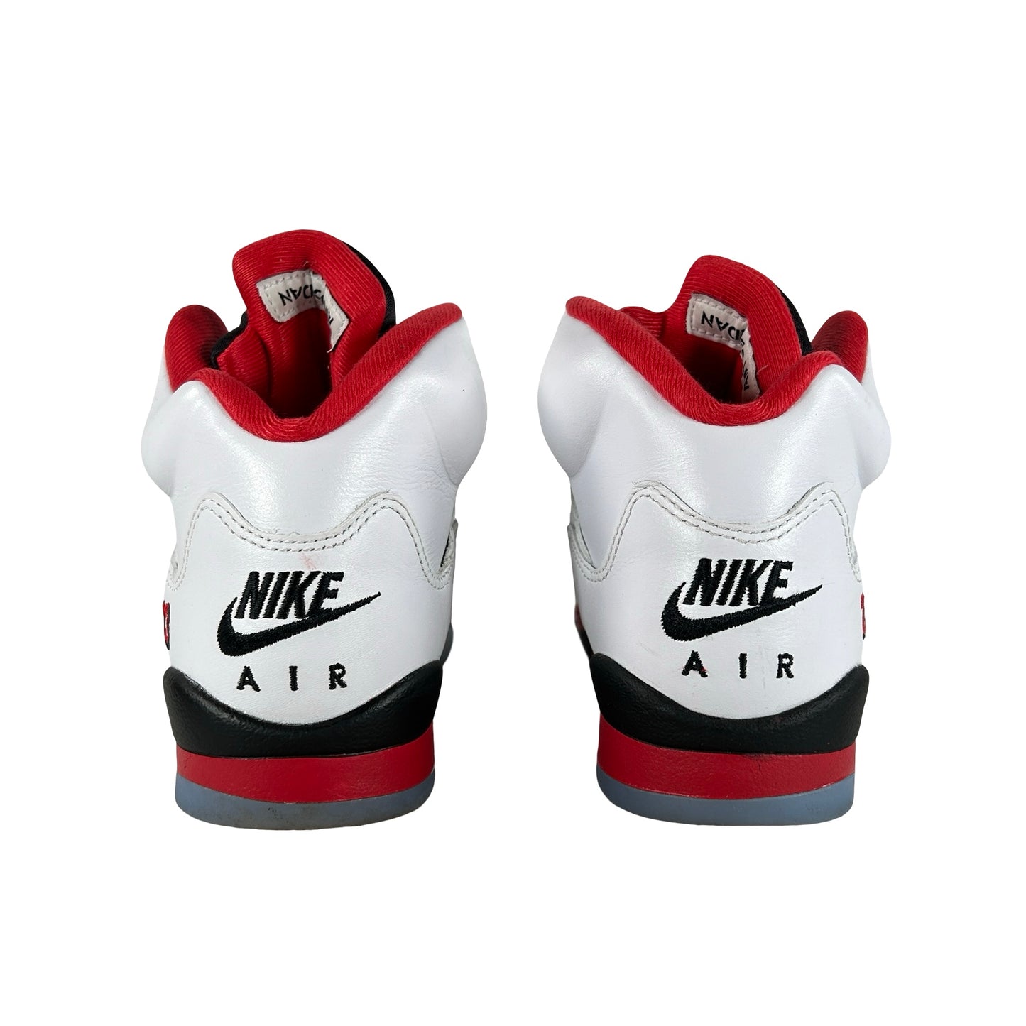 HQ7980 101 Jordan 5 Retro Fire Red Black Tongue (2025) (GS) [USED] - 7 Y (Used) (No Box)
