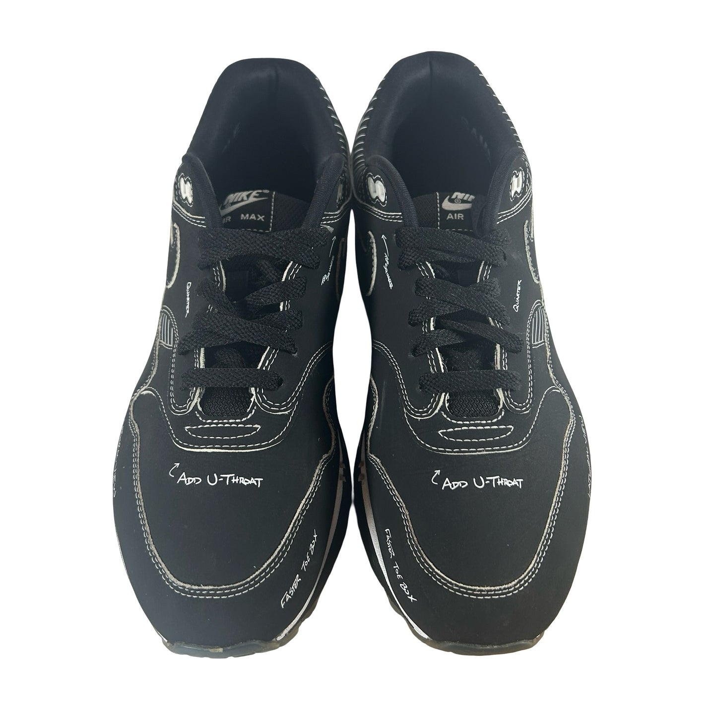 CJ4286 001 Nike Air Max 1 Tinker Sketch to Shelf Black [USED] - 10.5 M (Used) (No Box)