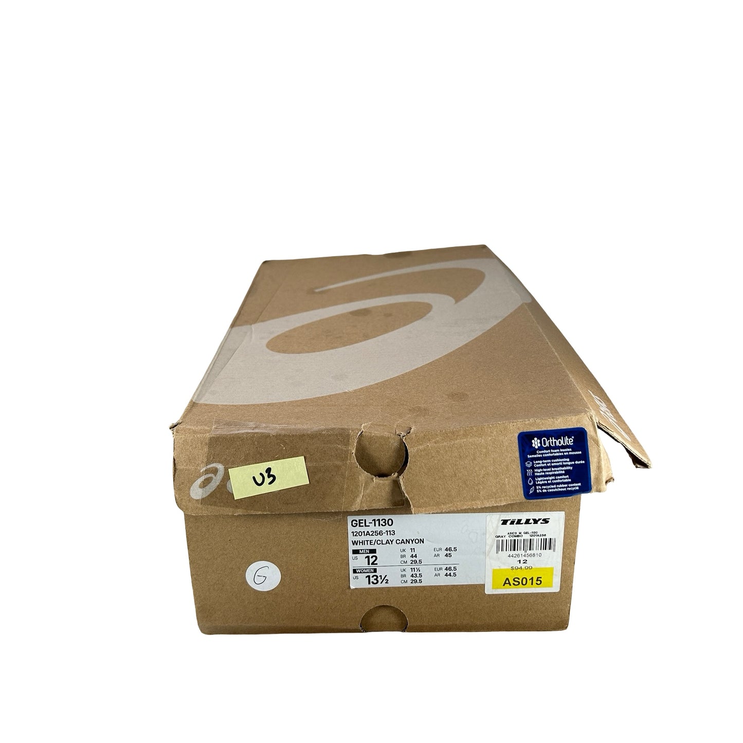 1201A256 113 ASICS Gel-1130 White Clay Canyon [USED] - 12 M (Used3)