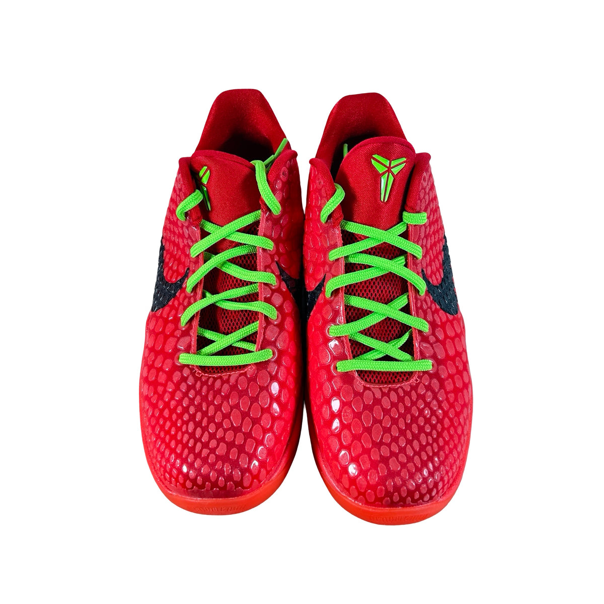 FV9676 600  Nike Kobe 6 Protro Reverse Grinch (GS) [USED] - 6 Y (Used)