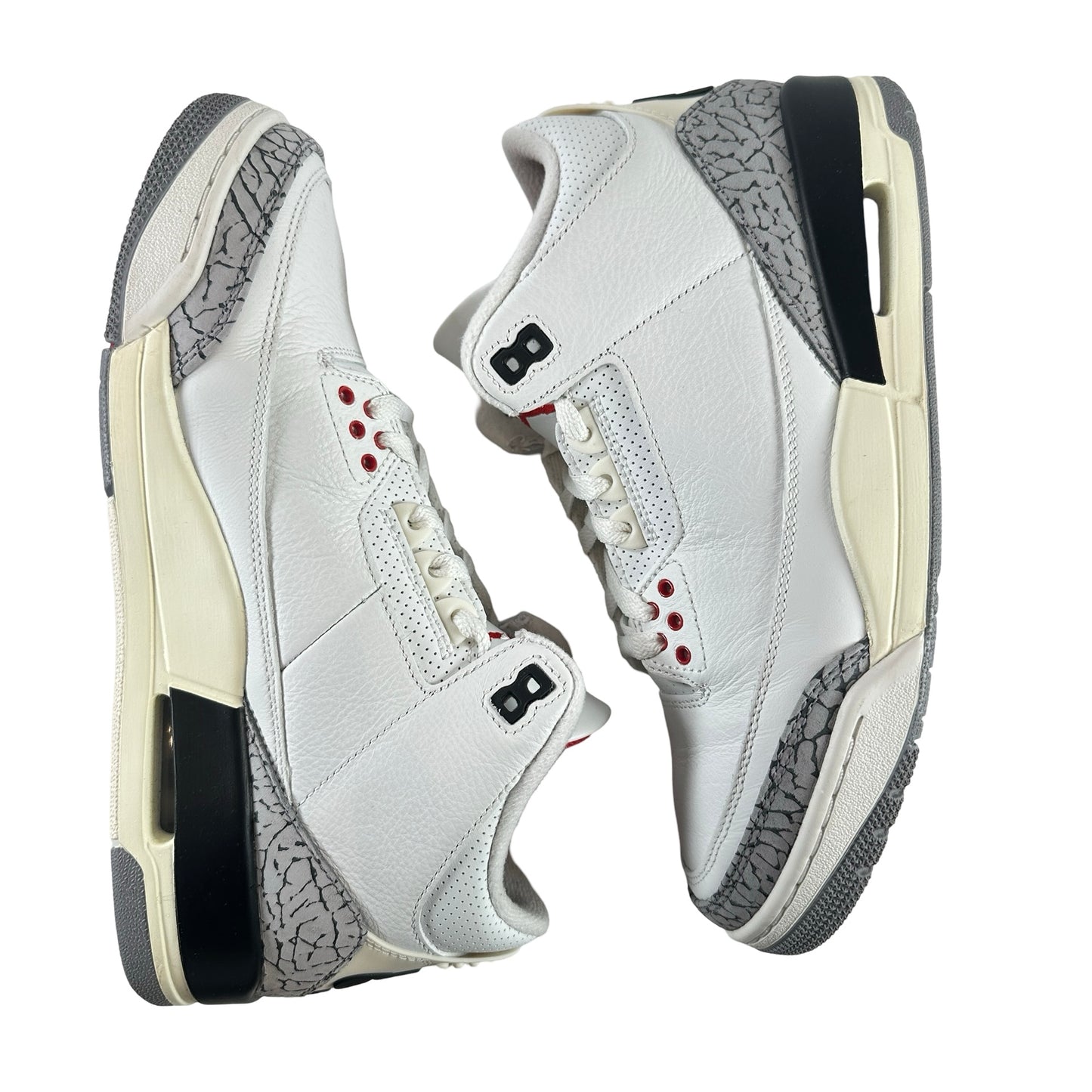 DN3707 100 Jordan 3 Retro White Cement Reimagined [USED] - 8.5 M (Used10)