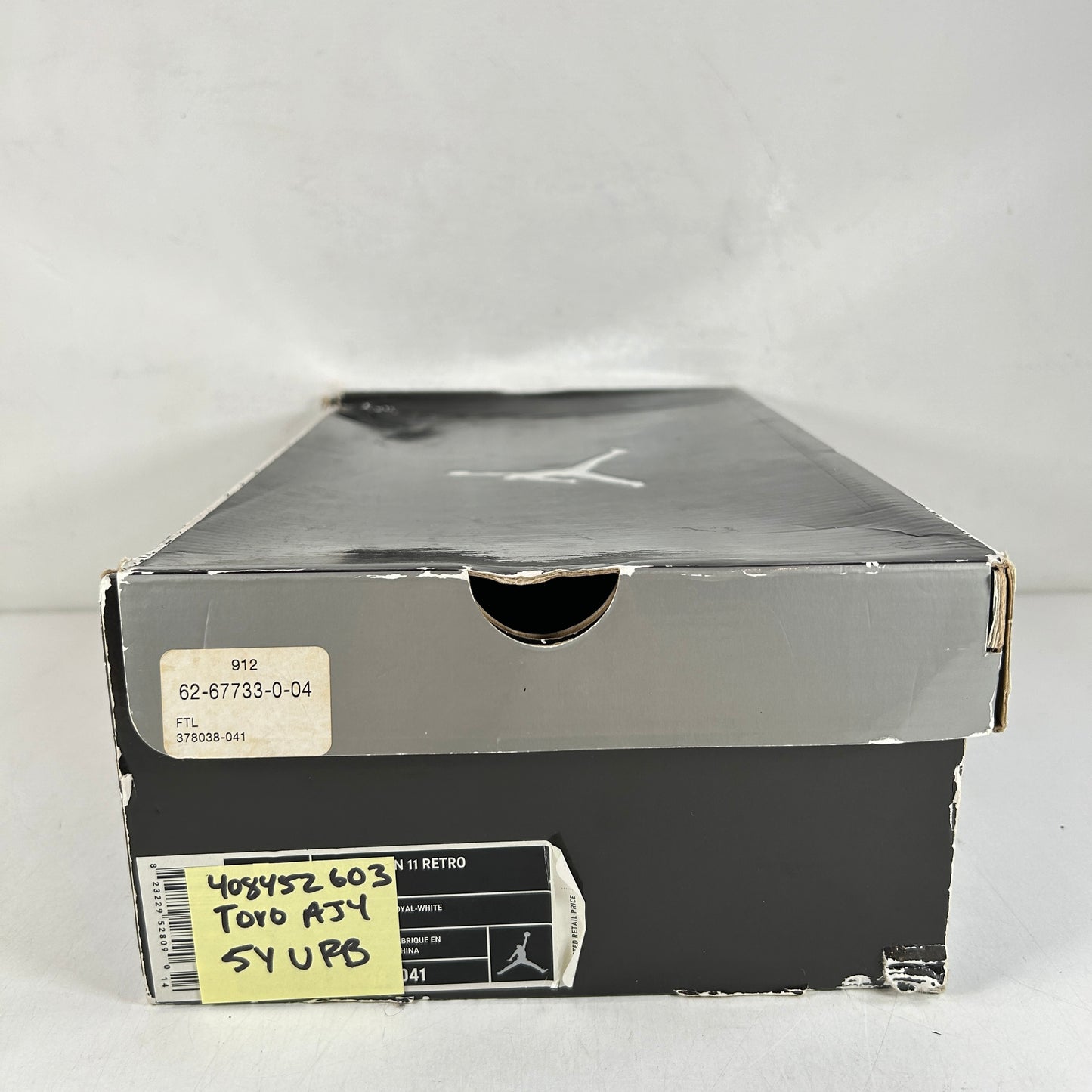 408452 603 Jordan 4 Retro Toro Bravo (GS) [USED] - 5 Y (Used) (Replace Box)