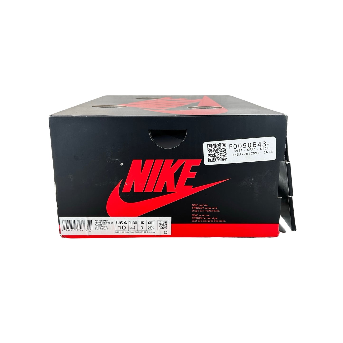 AA3834 100 Jordan 1 Retro High Virgil Abloh Archive Alaska [USED] - 10 M (Used)