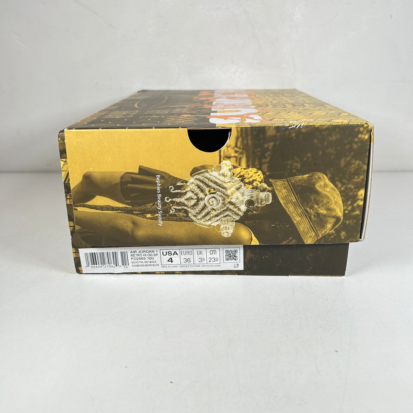 FD2565 100 Jordan 1 Retro High OG SP Union LA Bephies [USED] - 4 M (Used)