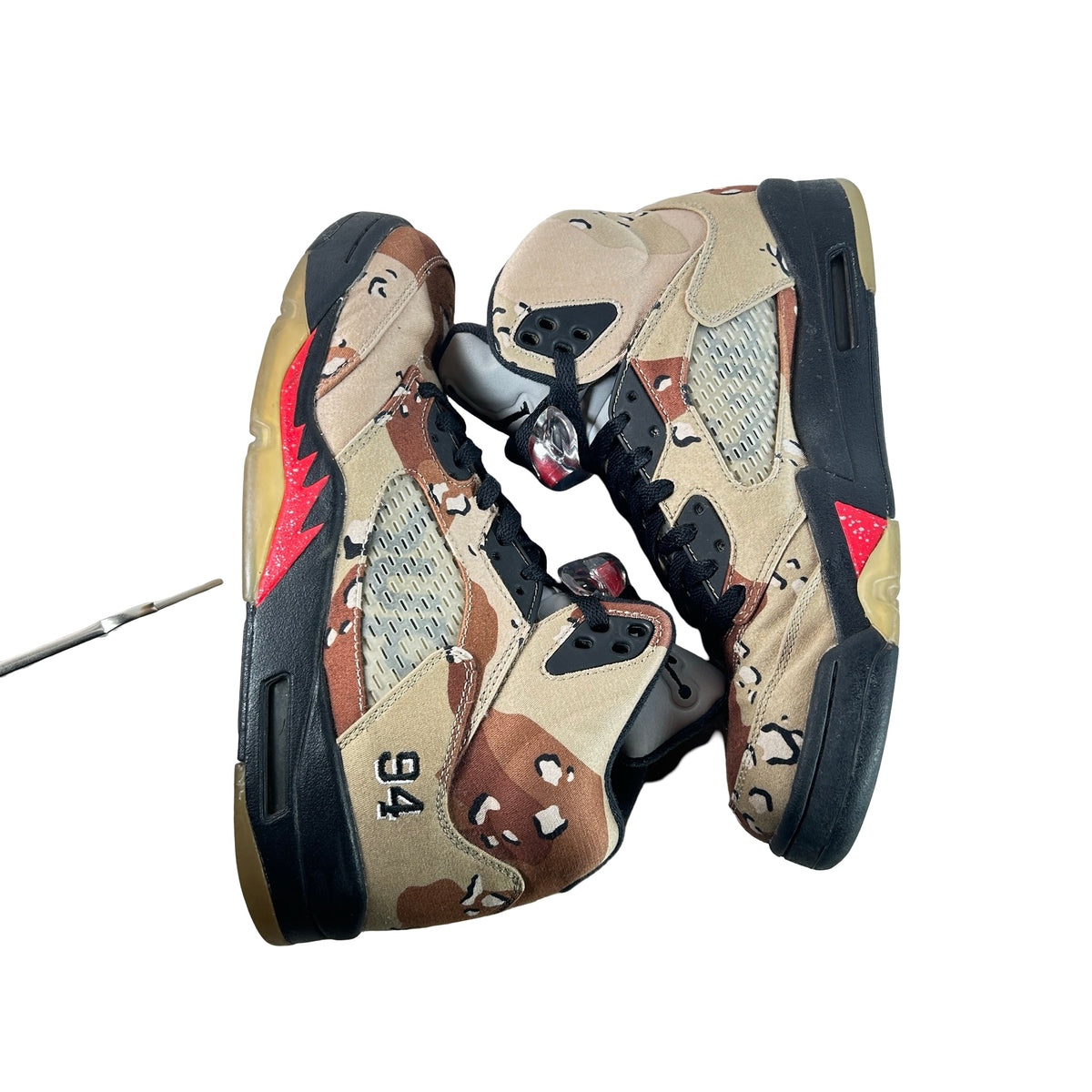824371 201 Jordan 5 Retro Supreme Desert Camo [USED] - 10 M (Used2)