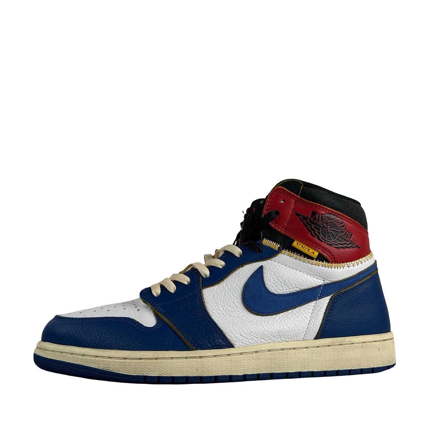 BV1300 146 Jordan 1 Union Storm Blue Toe [USED] - 12 M (Used)