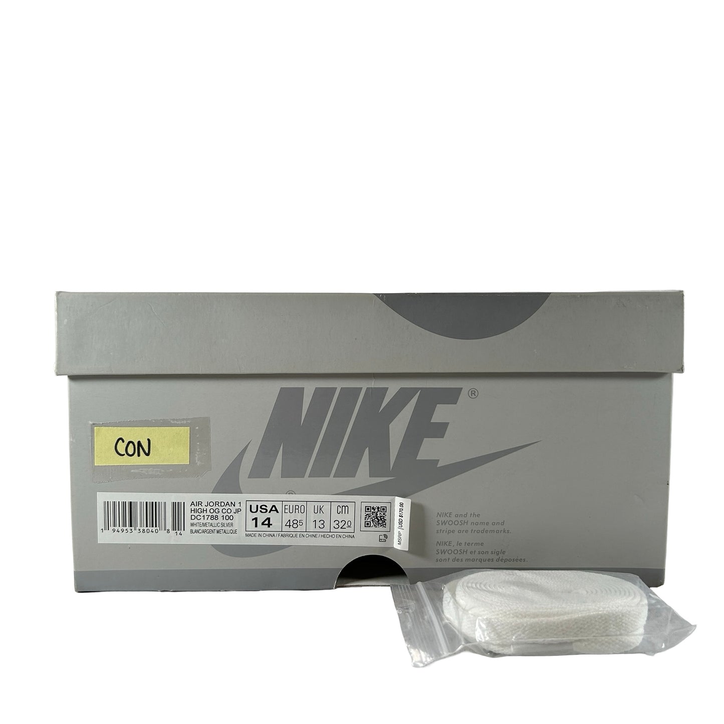 DC1788 100 Jordan 1 Retro High CO.JP Midnight Navy (2020) [CONDITIONAL] - 14 M (Yellowing Wings Logo)