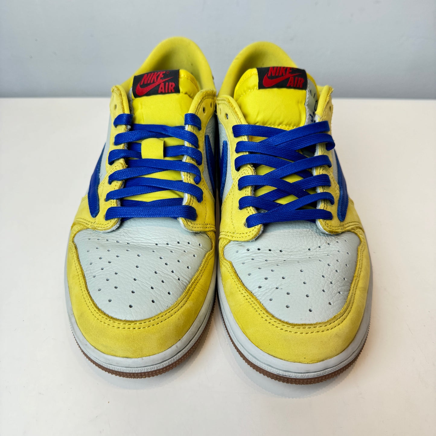 DZ4137 700 Jordan 1 Retro Low OG SP Travis Scott Canary (Women's) [USED] - 10.5 W (Used)