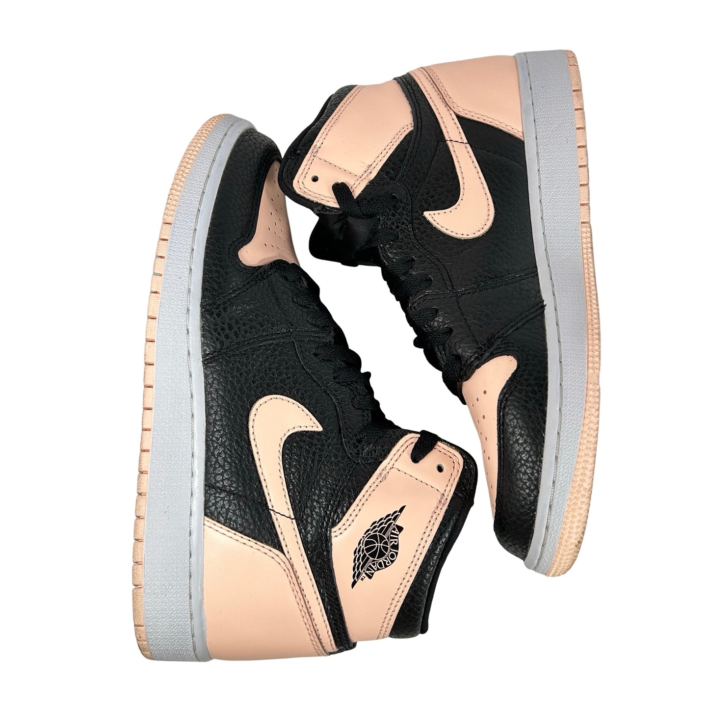 575441 081 Jordan 1 Retro High Black Crimson Tint [USED] - 6 Y (Used2)