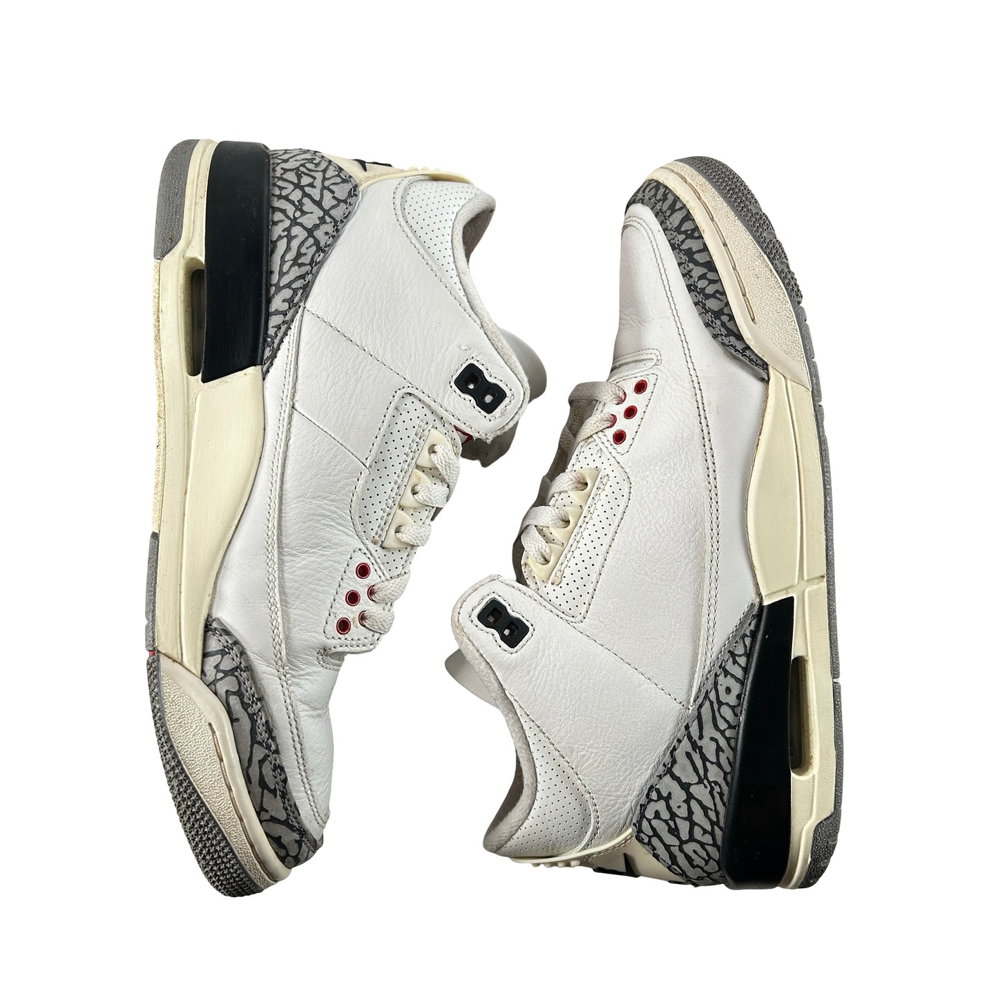 DN3707 100 Jordan 3 Retro White Cement Reimagined [USED] - 8.5 M (Used4) (No Box4)