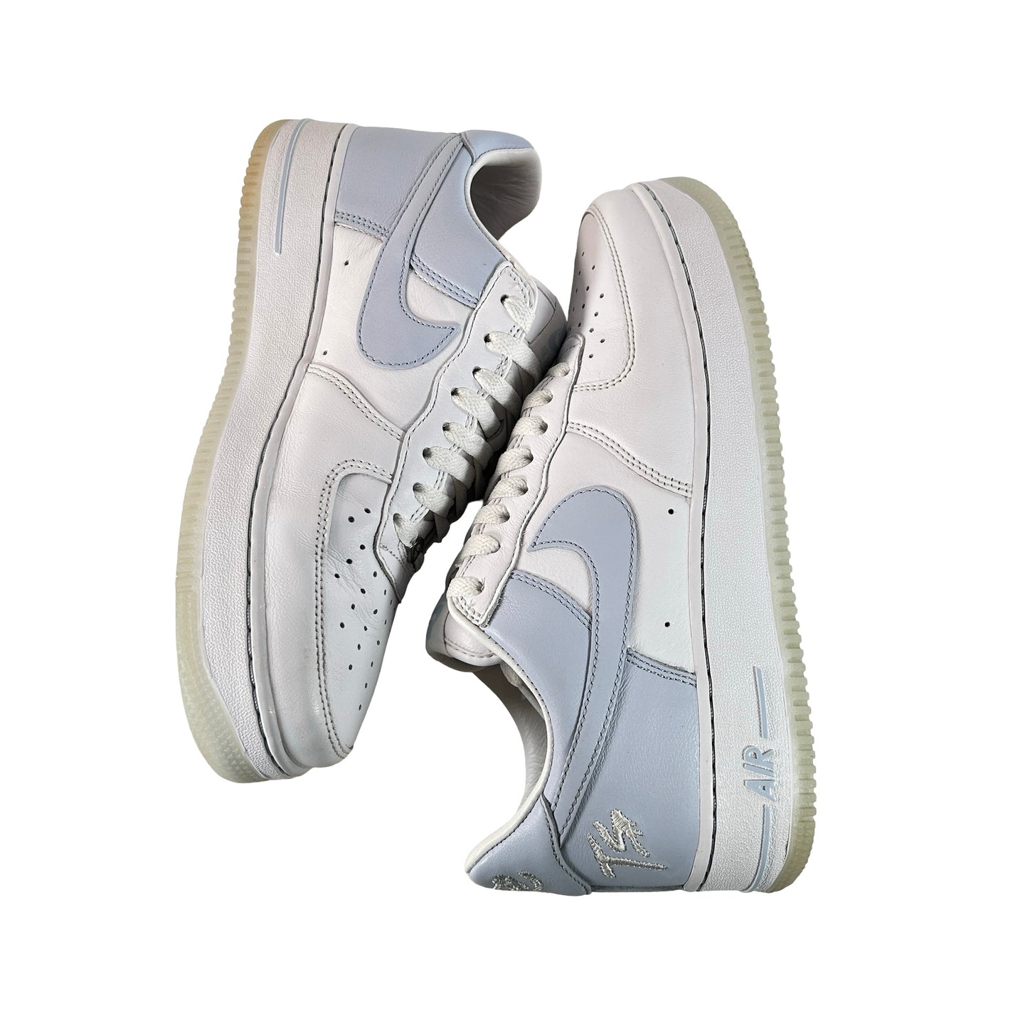 FJ5755 100 Nike Air Force 1 Low QS Terror Squad Porpoise [USED] - 9 M (Used) (No Box)
