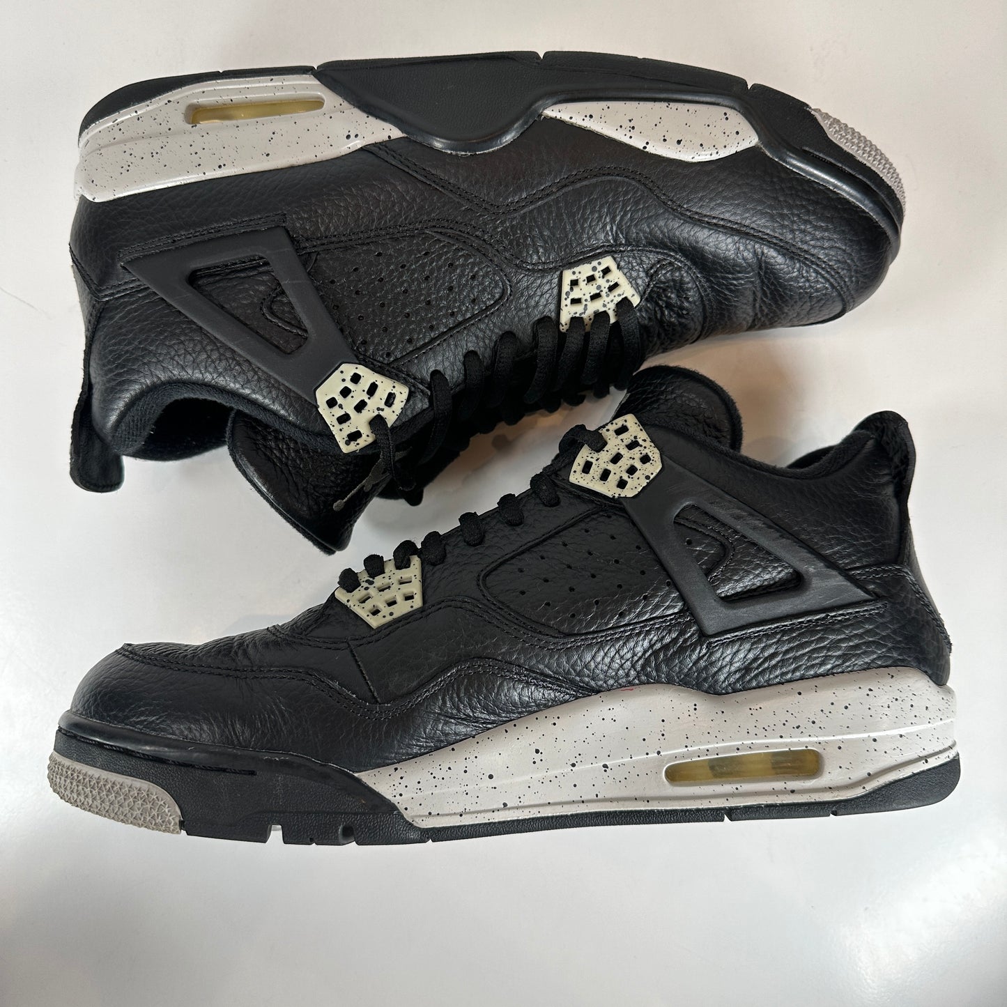 314254 003 Jordan 4 Retro Oreo (2015) [USED] - 10.5 M (Used) (No Box)