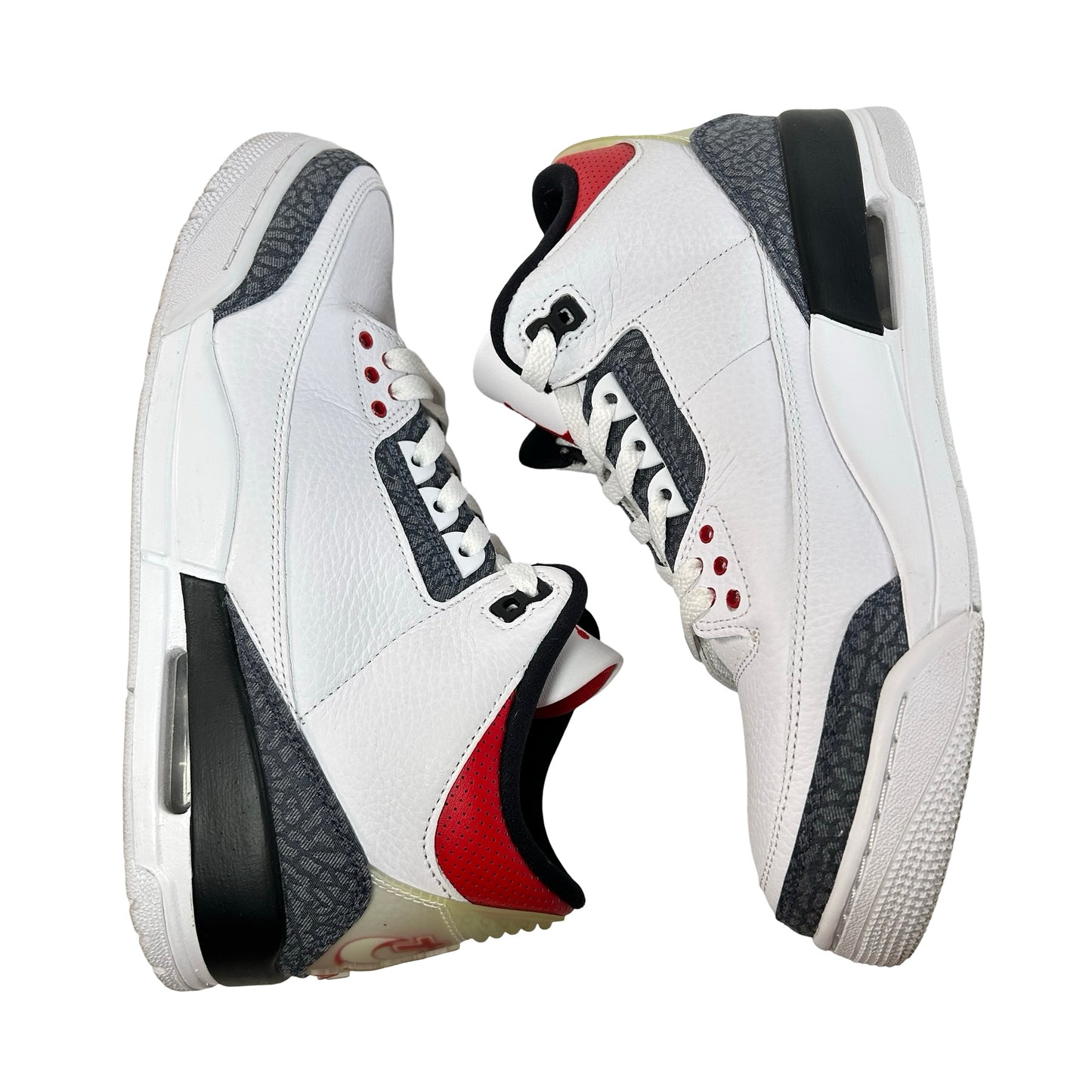CZ6433 100 Jordan 3 Retro SE-T CO.JP Fire Red Denim [USED] - 9 M (Used)